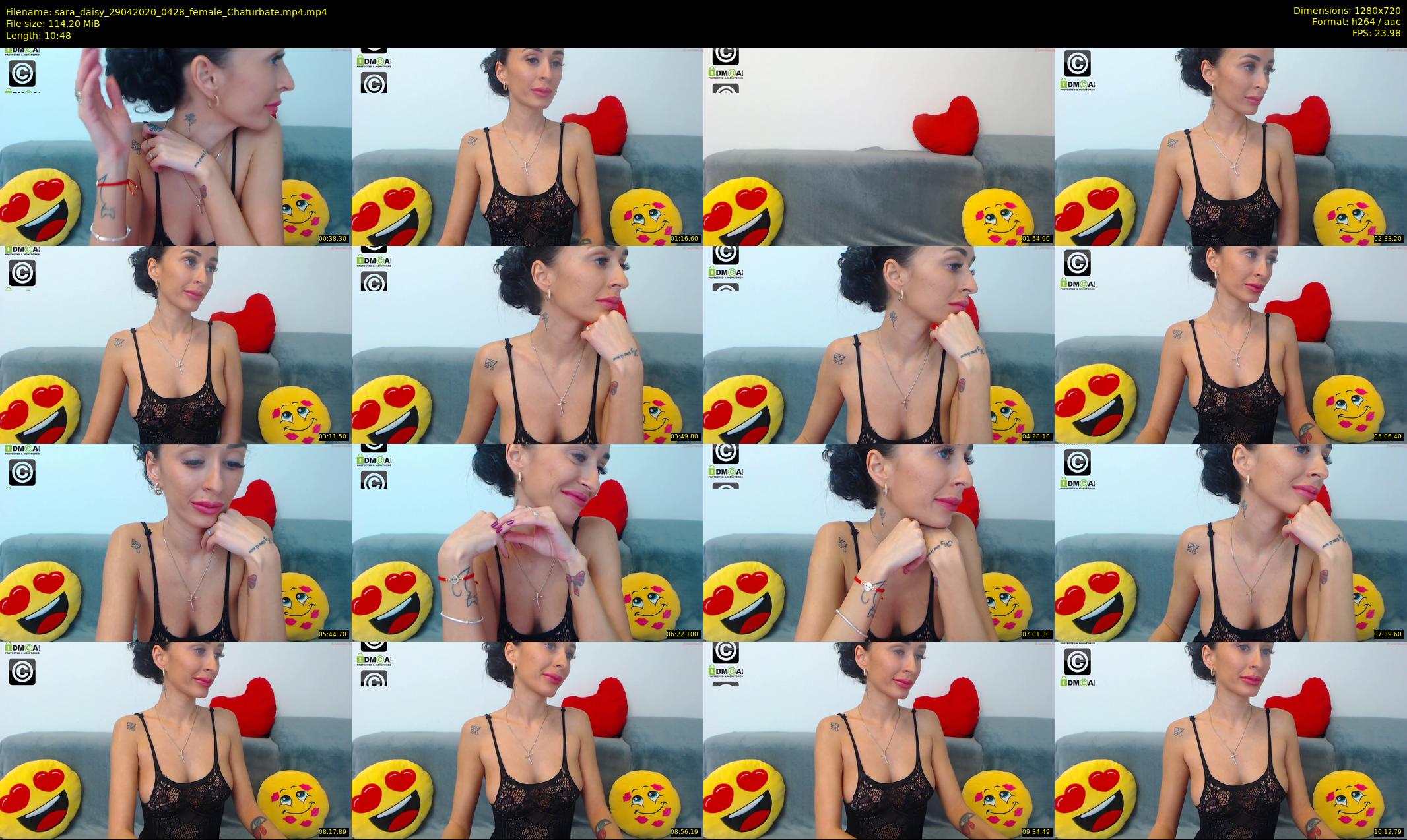 sara_daisy — 11 minute Chaturbate female cam show recording, 720p, Apr 29, 2020