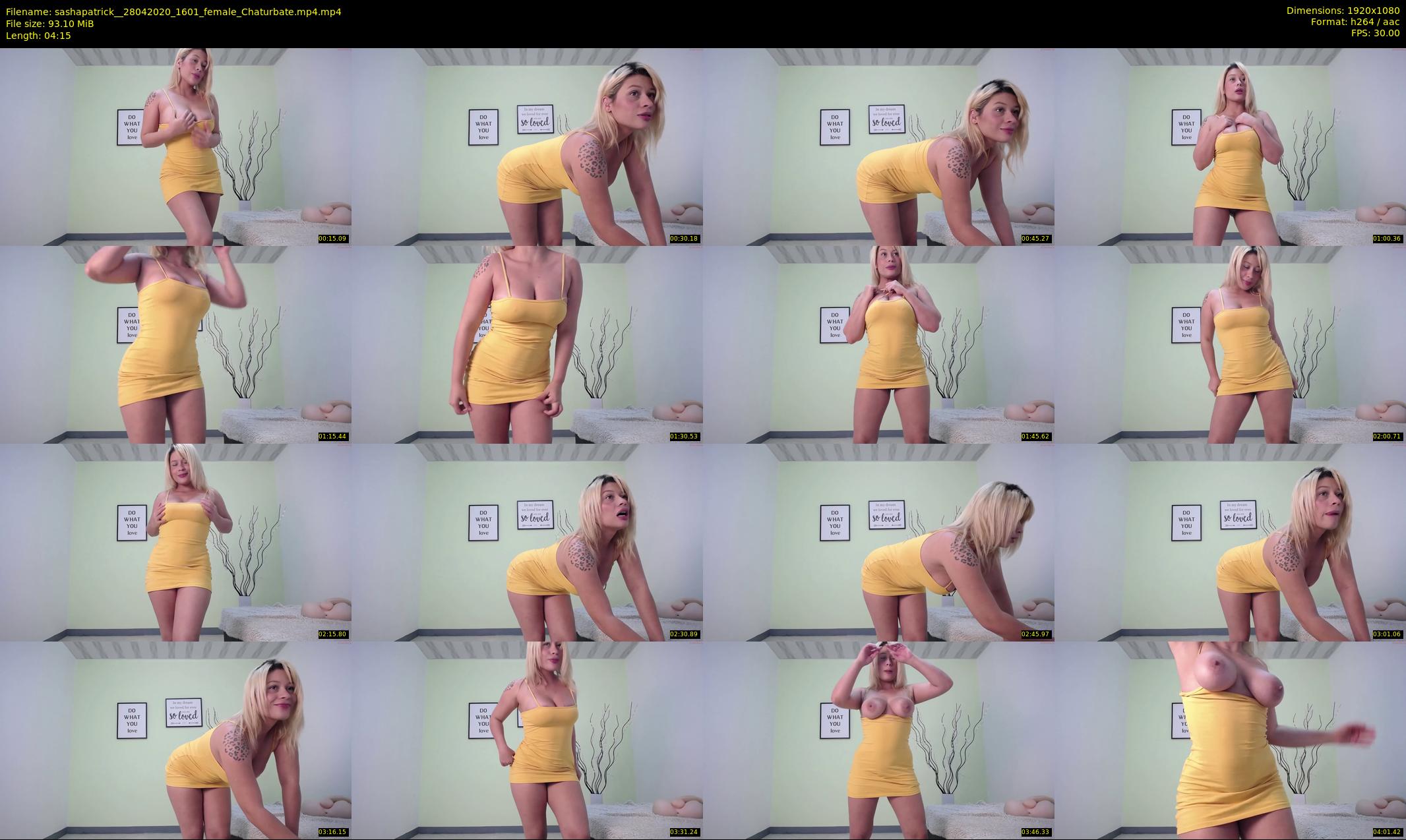 sashapatrick_ — 5 minute Chaturbate female cam show recording, 1080p, Apr 28, 2020