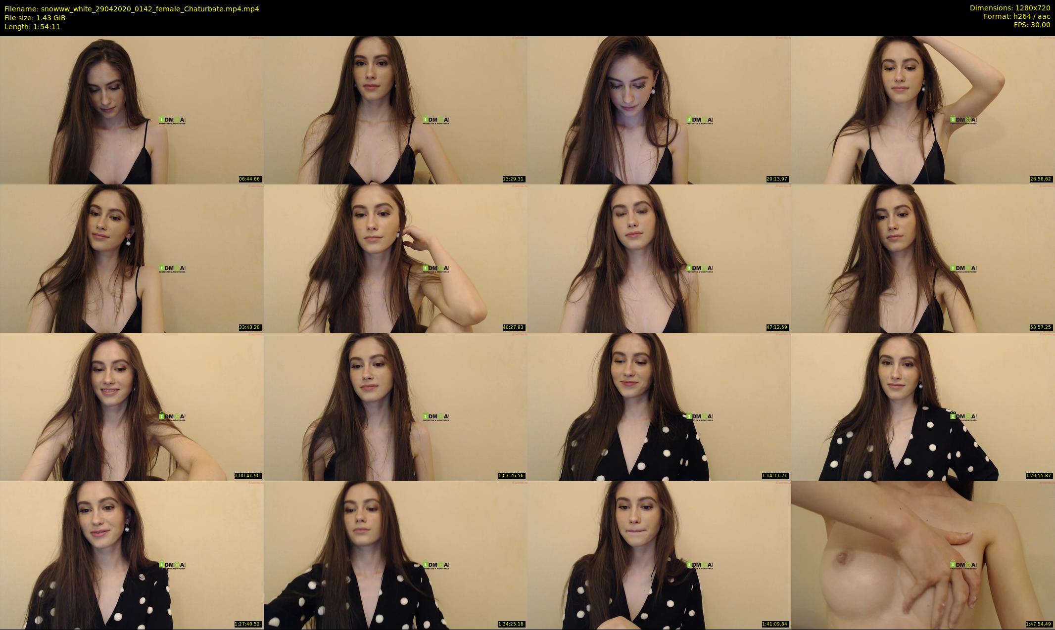 snowww_white — 115 minute Chaturbate female cam show recording, 720p, Apr 29, 2020