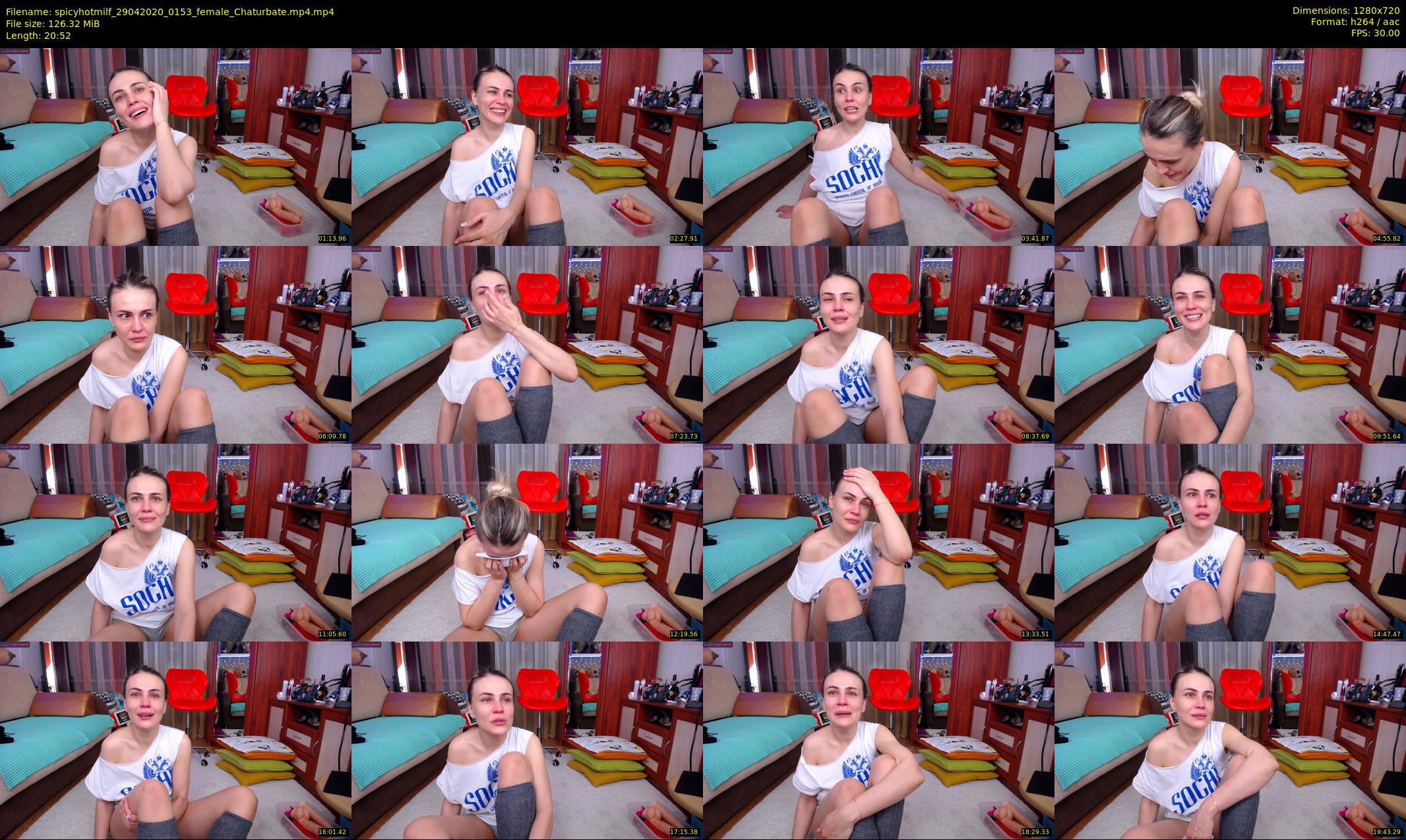 spicyhotmilf — 21 minute Chaturbate female cam show recording, 720p, Apr 29, 2020