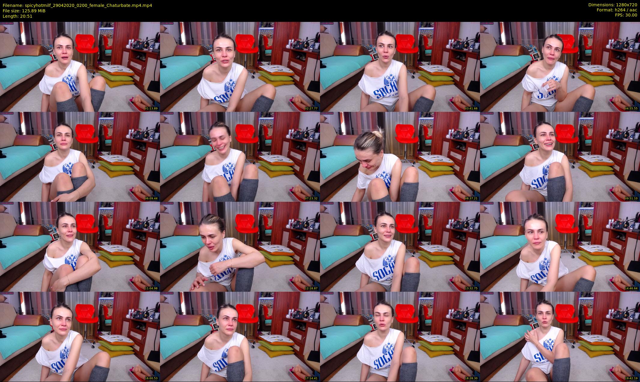 spicyhotmilf — 21 minute Chaturbate female cam show recording, 720p, Apr 29, 2020