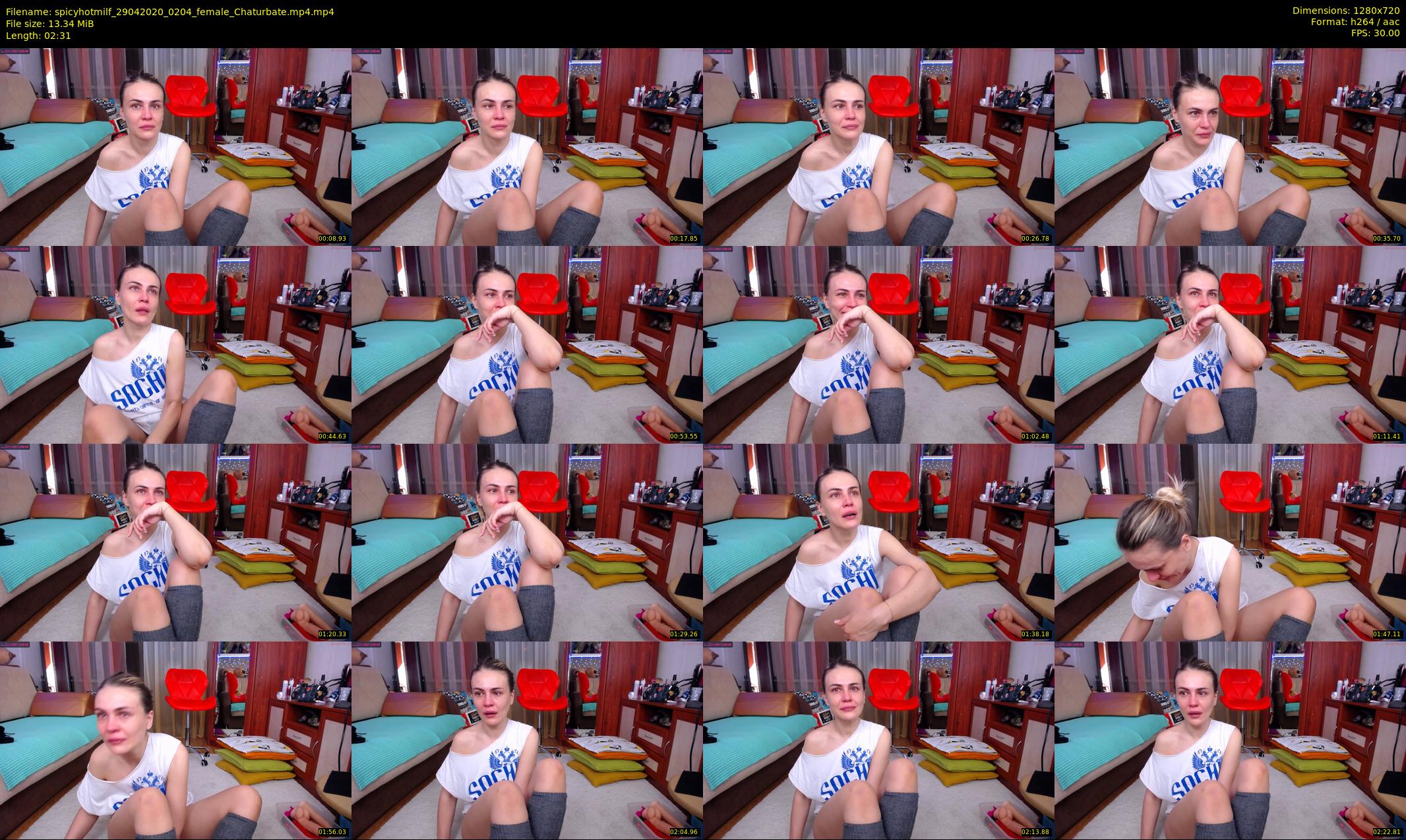 spicyhotmilf — 3 minute Chaturbate female cam show recording, 720p, Apr 29, 2020