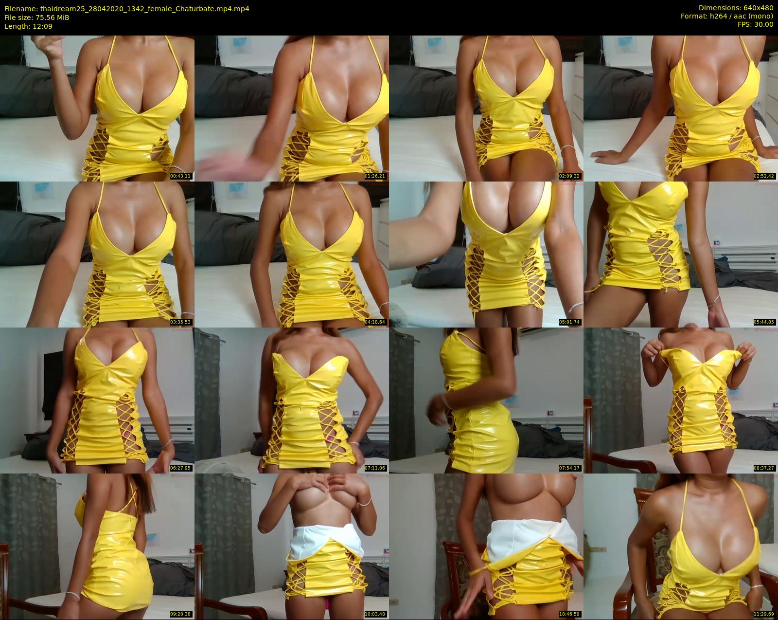 thaidream25 — 13 minute Chaturbate female cam show recording, 480p, Apr 28, 2020