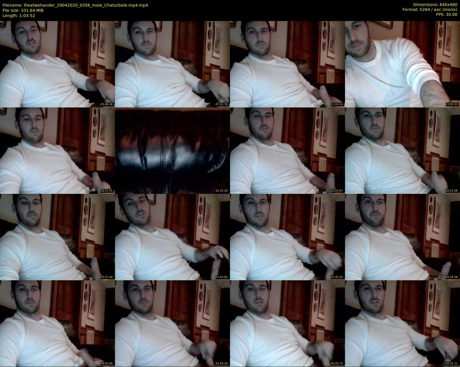 theetwohander — 64 minute Chaturbate male cam show recording, 480p, Apr 29, 2020