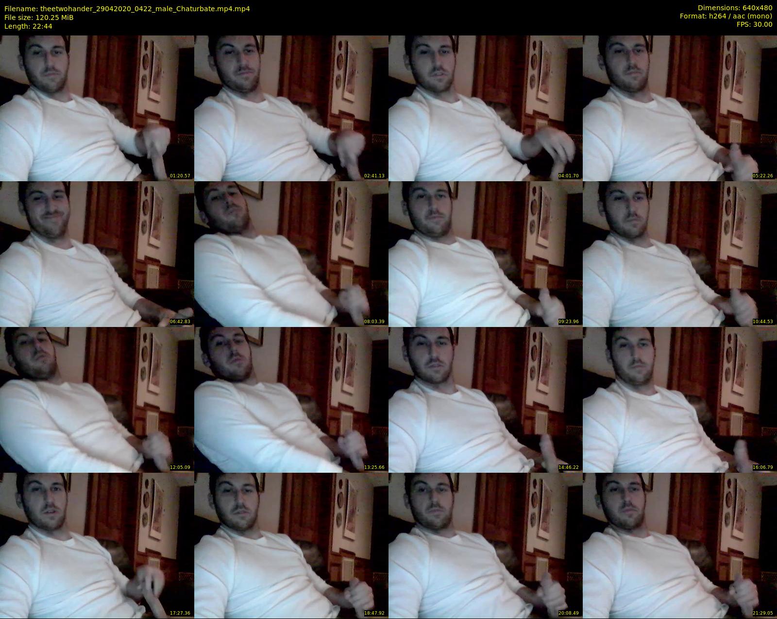 theetwohander — 23 minute Chaturbate male cam show recording, 480p, Apr 29, 2020