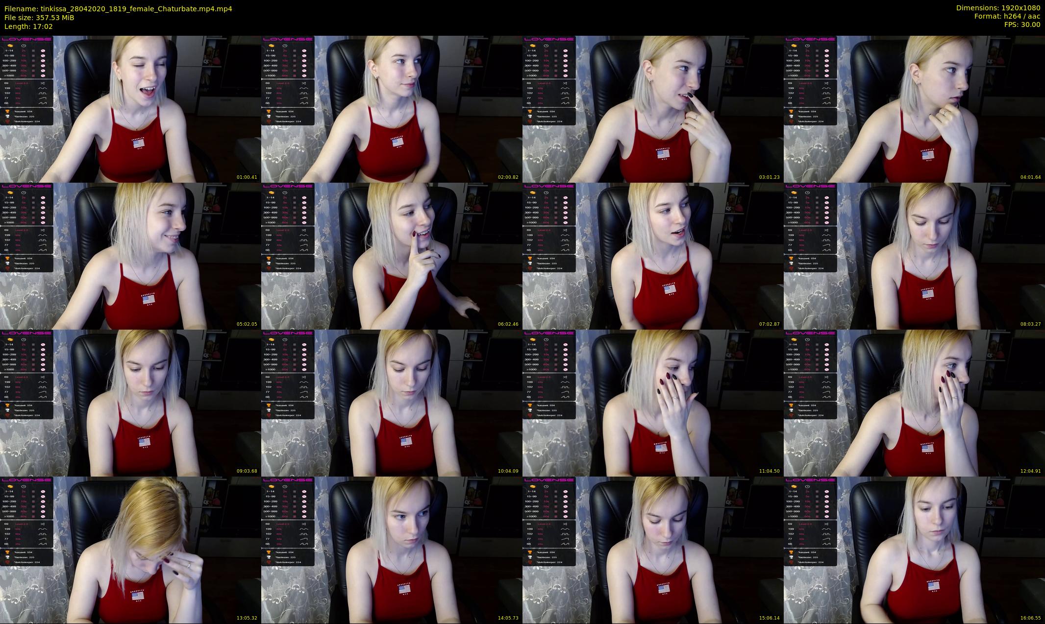 tinkissa — 18 minute Chaturbate couple cam show recording, 1080p, Apr 28, 2020