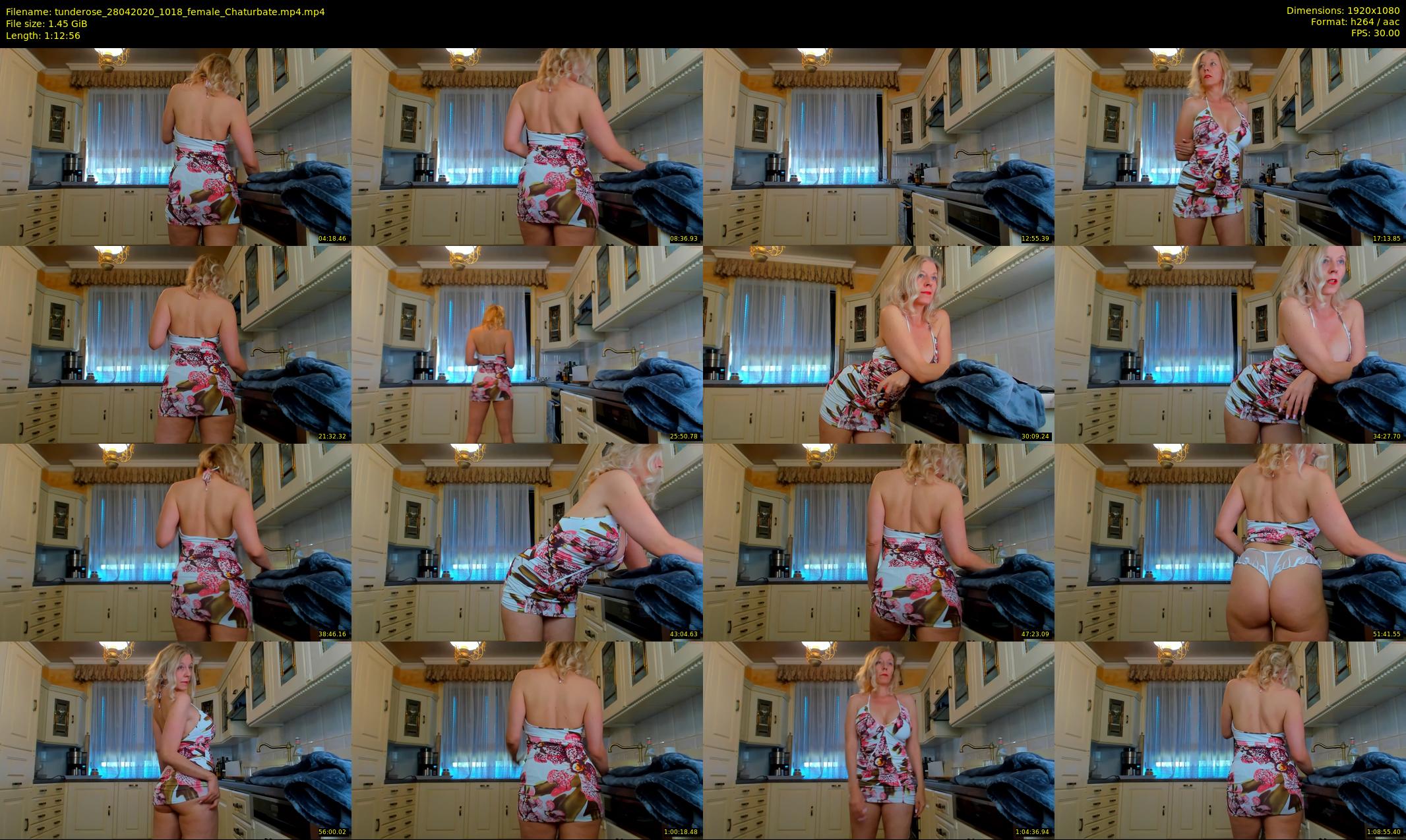 tunderose — 73 minute Chaturbate female cam show recording, 1080p, Apr 28, 2020