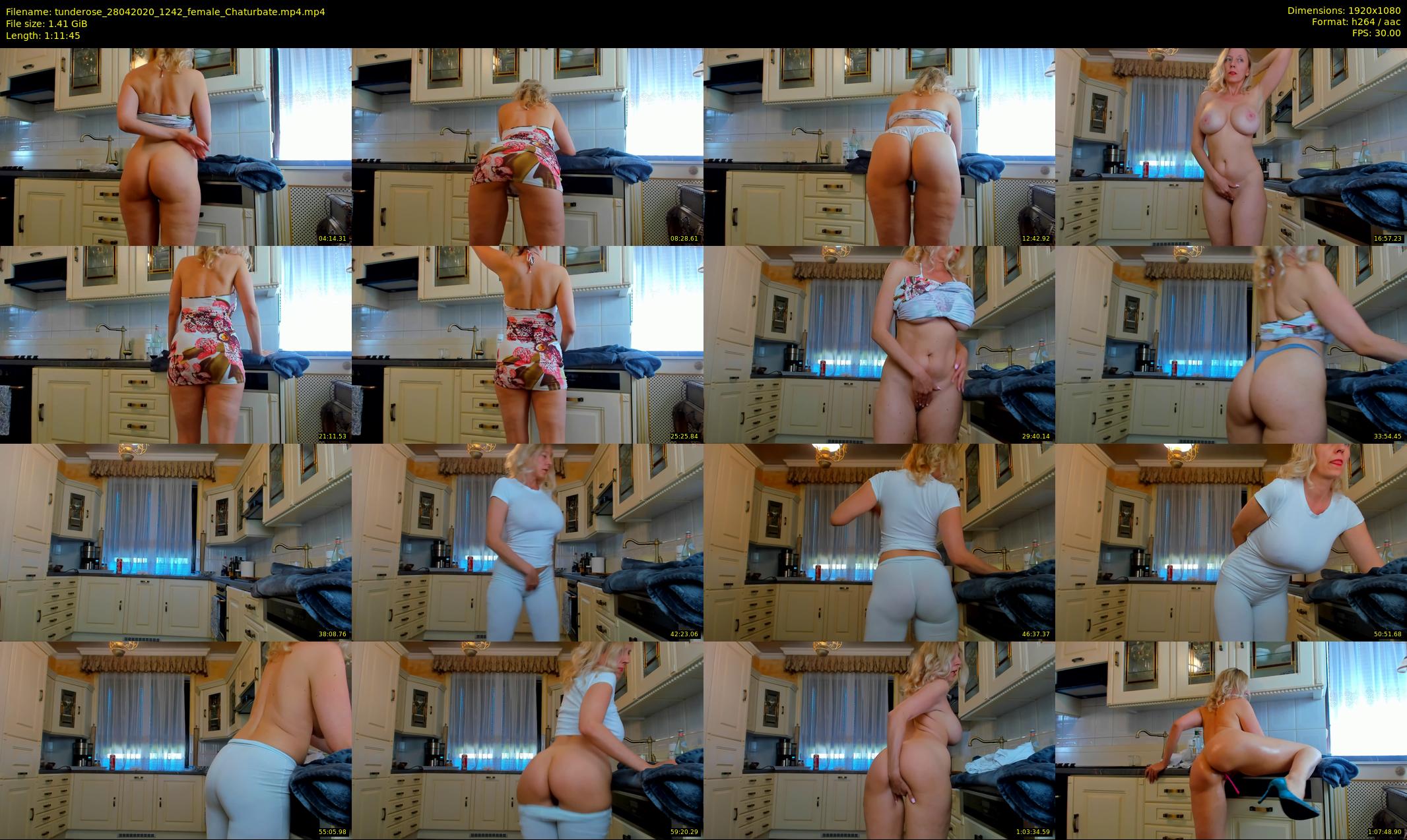tunderose — 72 minute Chaturbate female cam show recording, 1080p, Apr 28, 2020