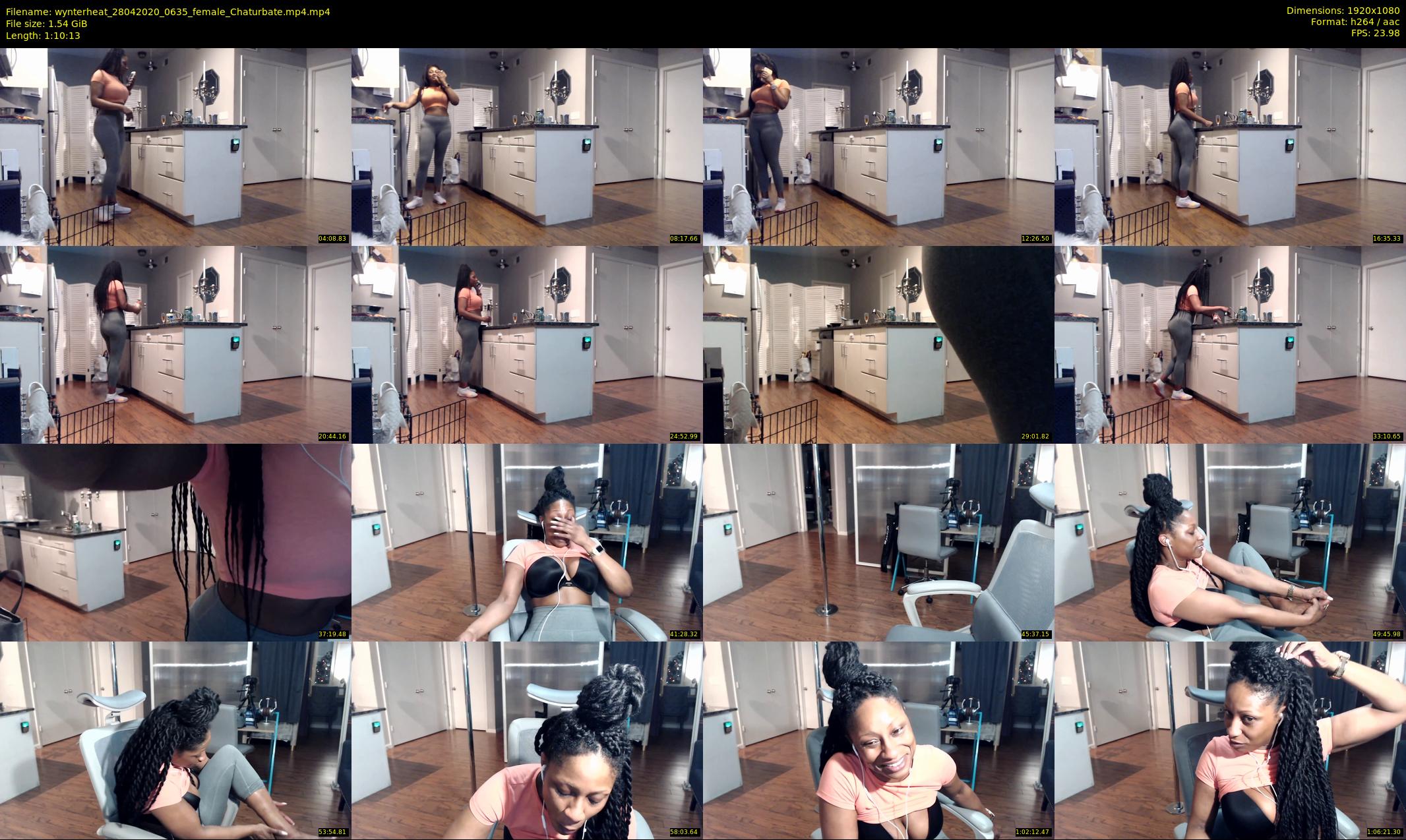 wynterheat — 71 minute Chaturbate female cam show recording, 1080p, Apr 28, 2020