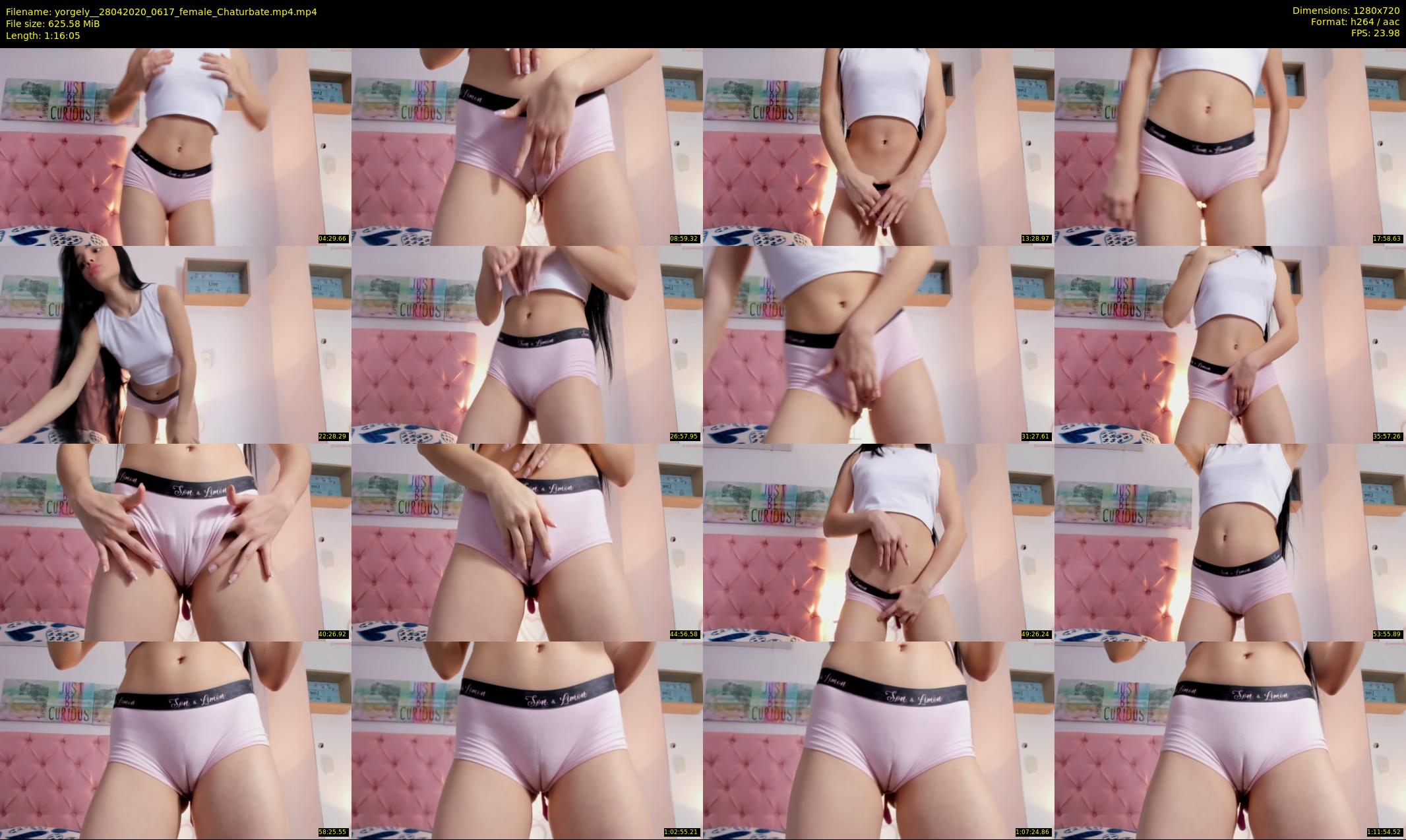 yorgely_ — 77 minute Chaturbate female cam show recording, 720p, Apr 28, 2020