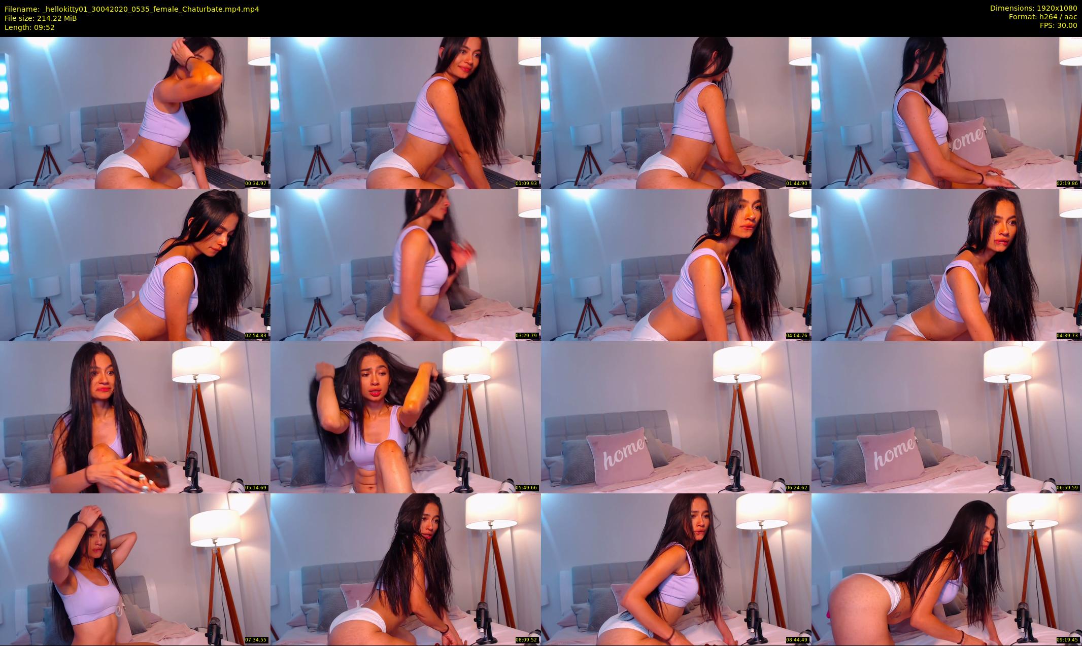 _hellokitty01 — 10 minute Chaturbate female cam show recording, 1080p, Apr 30, 2020