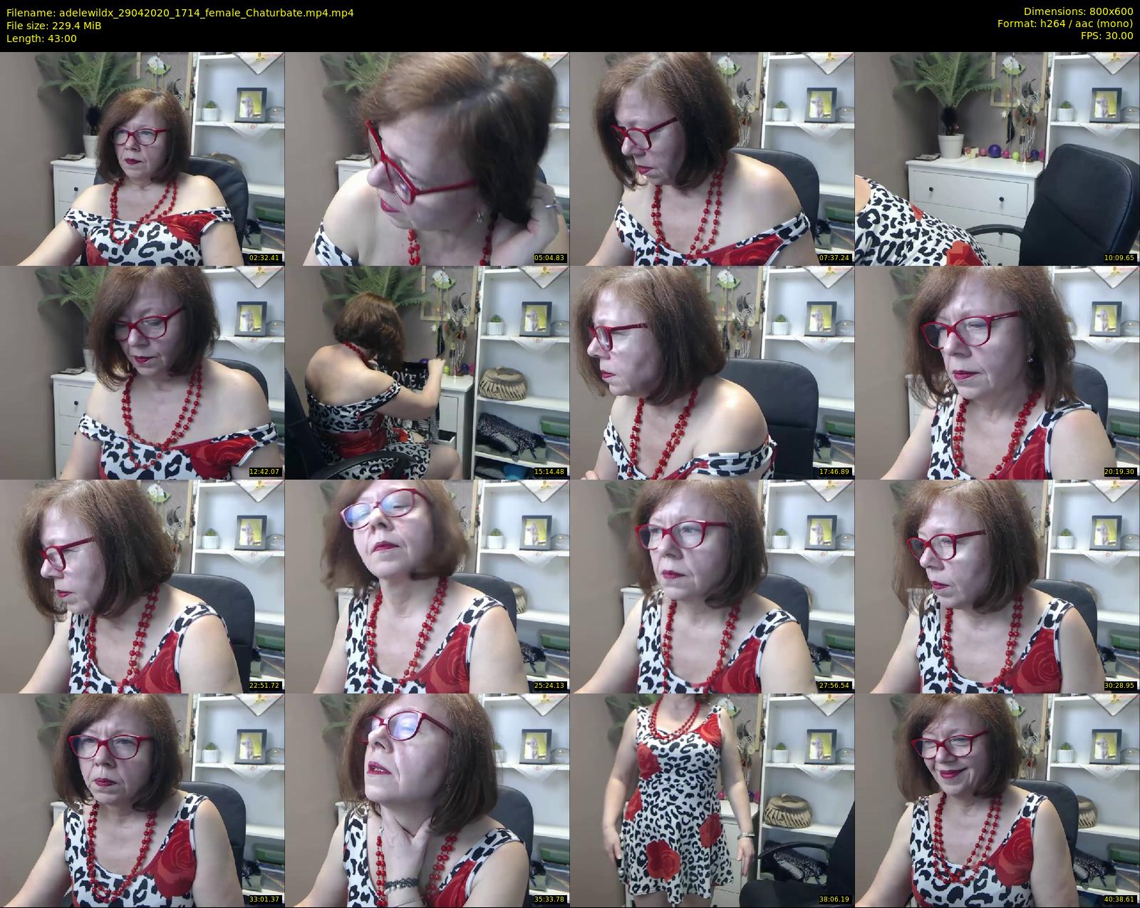 adelewildx — 43 minute Chaturbate female cam show recording, 480p, Apr 29, 2020