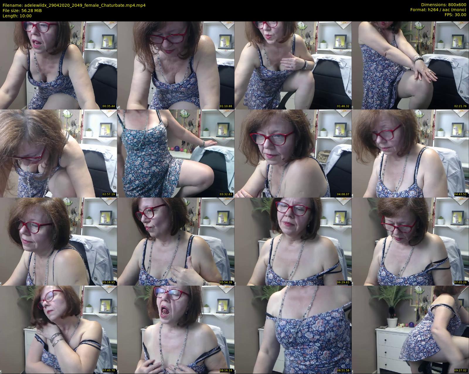 adelewildx — 10 minute Chaturbate female cam show recording, 480p, Apr 29, 2020