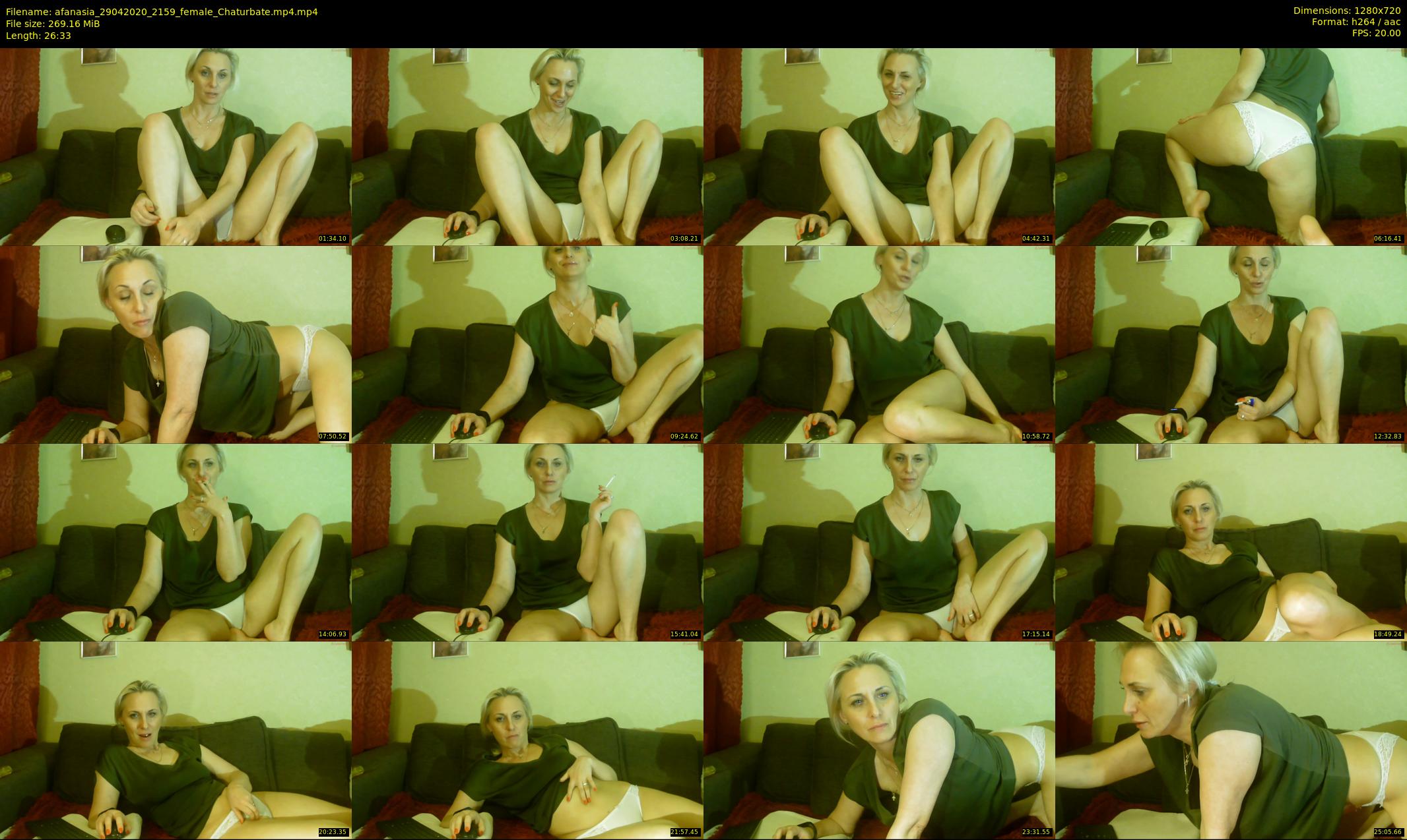 afanasia — 27 minute Chaturbate female cam show recording, 720p, Apr 29, 2020