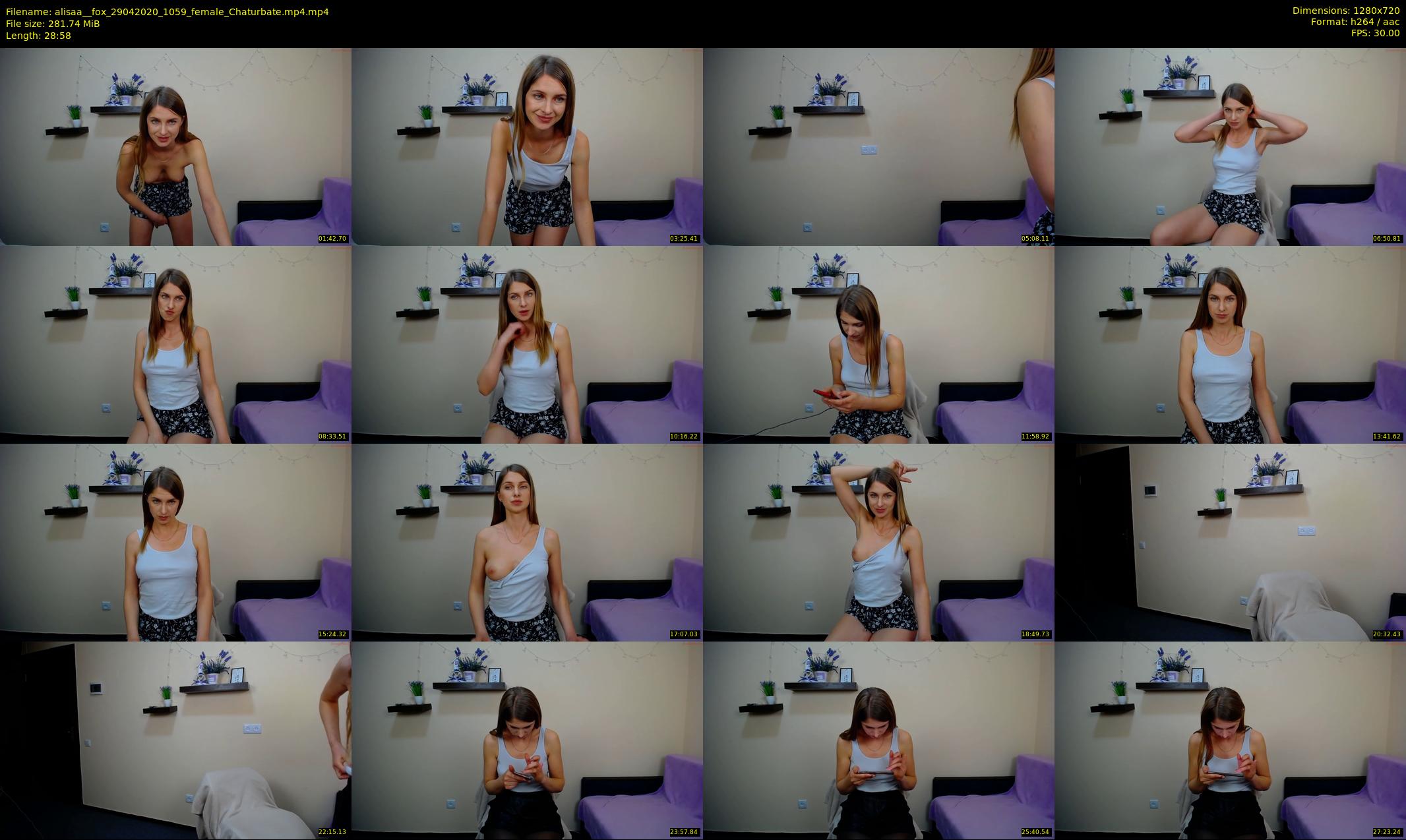 alisaa__fox — 29 minute Chaturbate female cam show recording, 720p, Apr 29, 2020