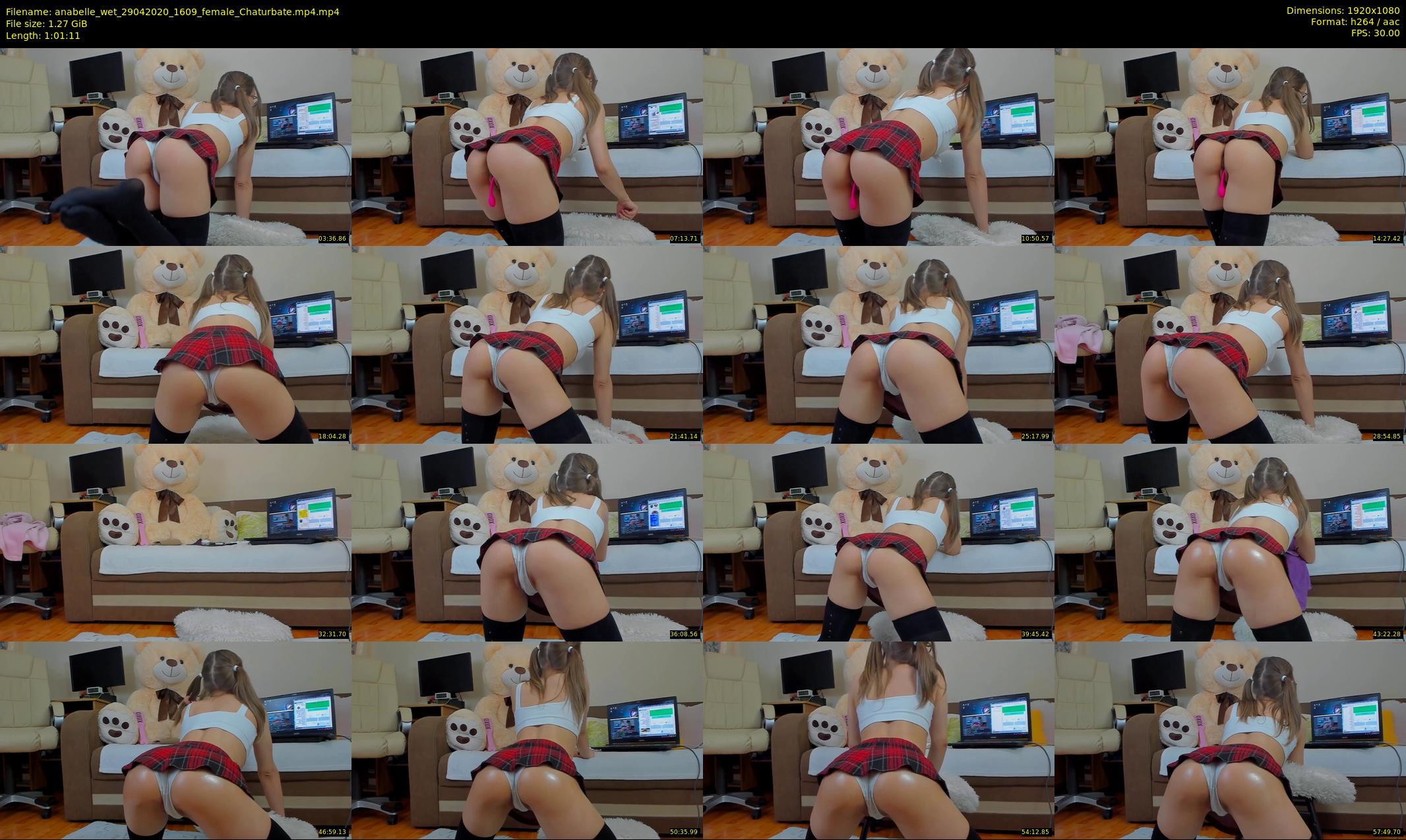 anabelle_wet — 62 minute Chaturbate female cam show recording, 1080p, Apr 29, 2020