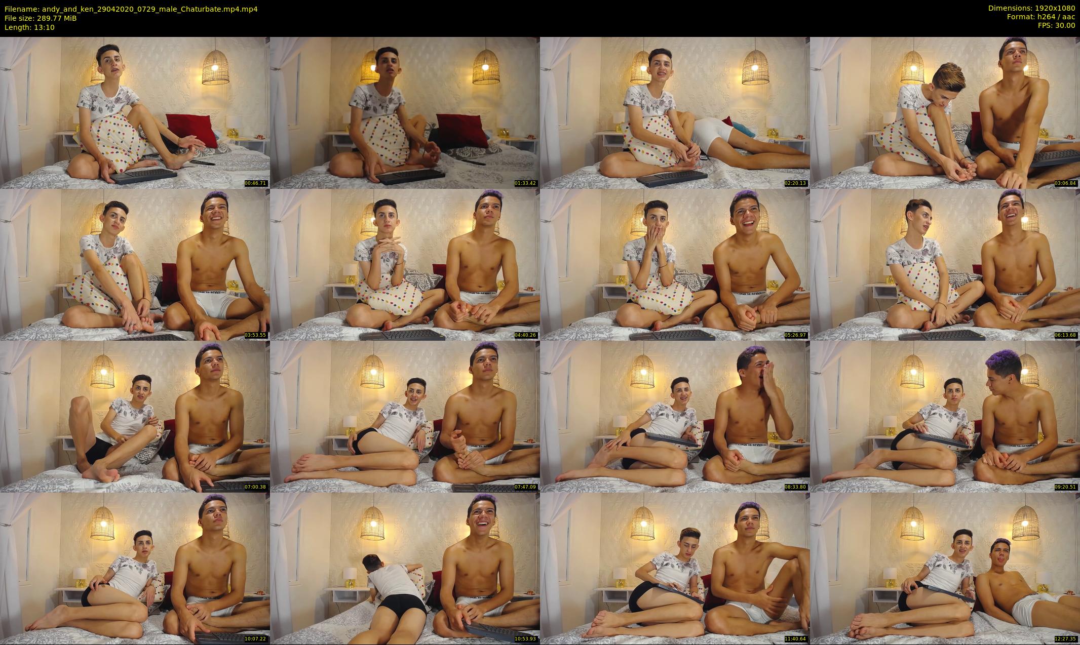 andy_and_ken — 14 minute Chaturbate male cam show recording, 1080p, Apr 29, 2020