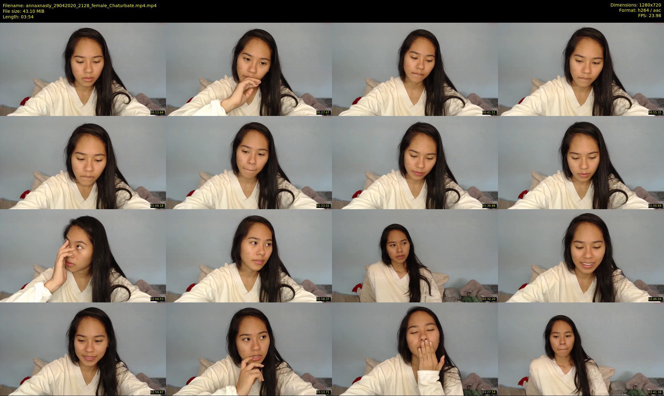 annaxnasty — 4 minute Chaturbate female cam show recording, 720p, Apr 29, 2020
