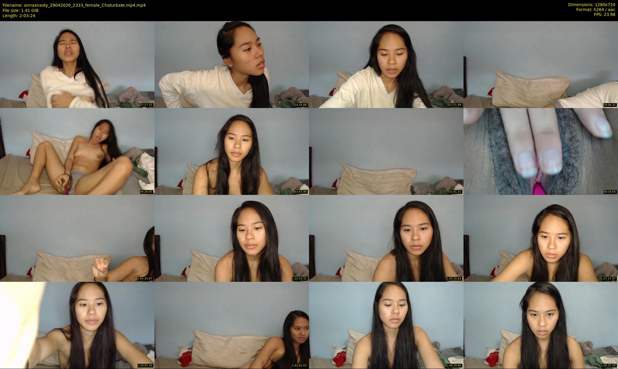 annaxnasty — 124 minute Chaturbate female cam show recording, 720p, Apr 29, 2020
