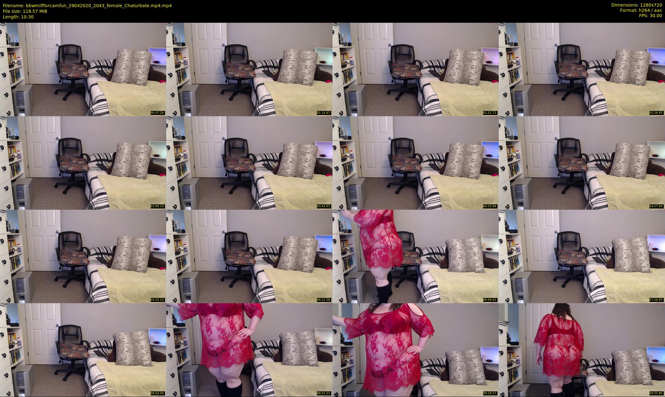 bbwmilfforcamfun — 11 minute Chaturbate female cam show recording, 720p, Apr 29, 2020