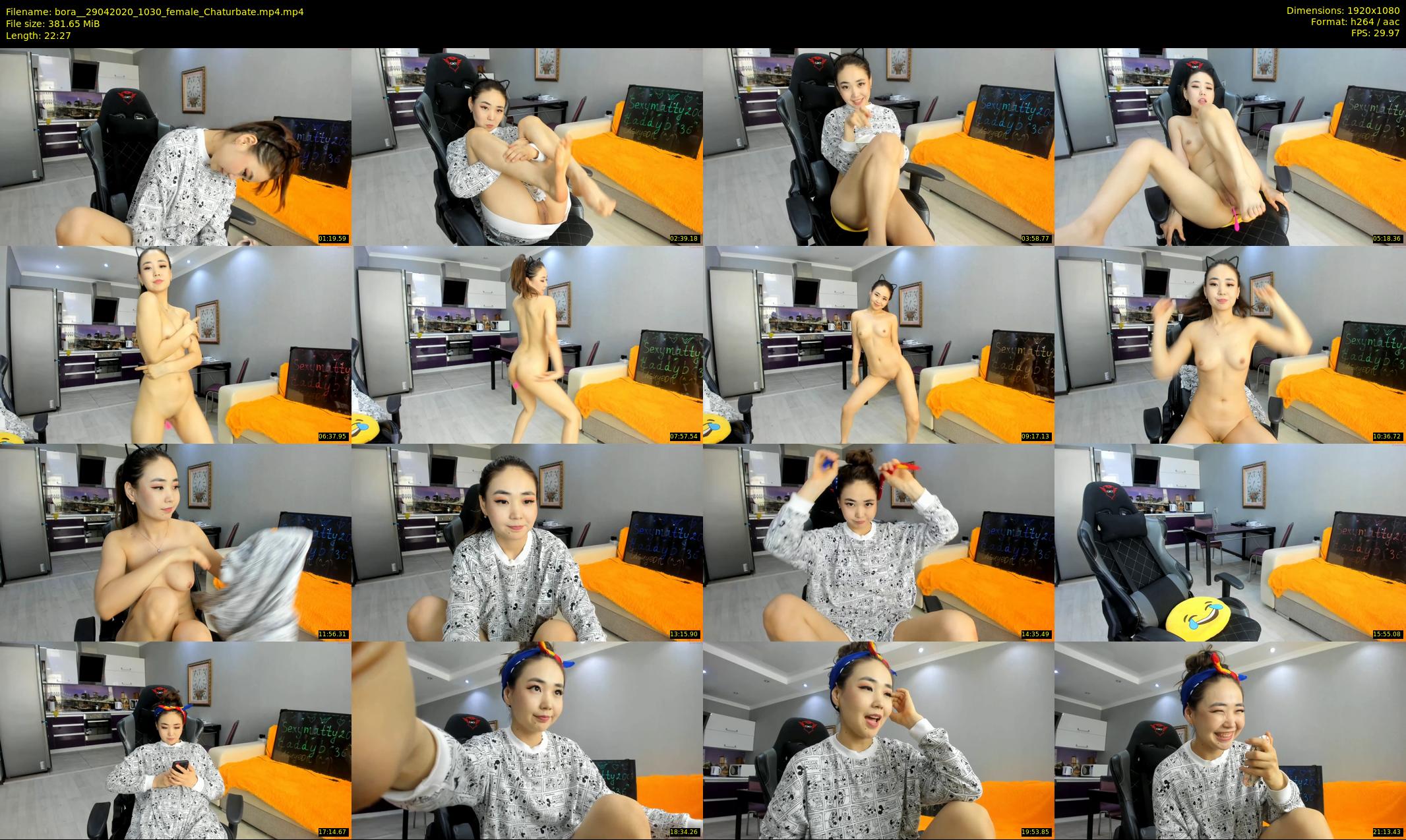 bora_ — 23 minute Chaturbate female cam show recording, 1080p, Apr 29, 2020