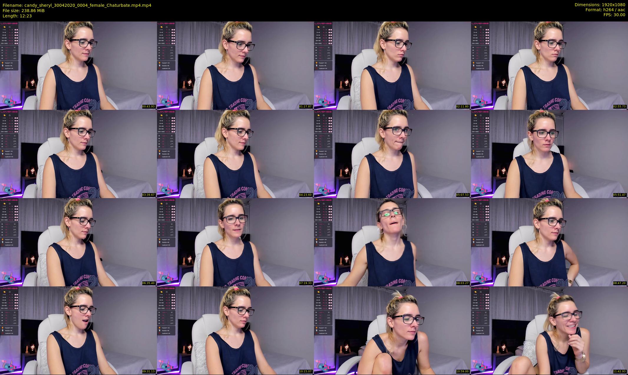 candy_sheryl — 13 minute Chaturbate female cam show recording, 1080p, Apr 30, 2020