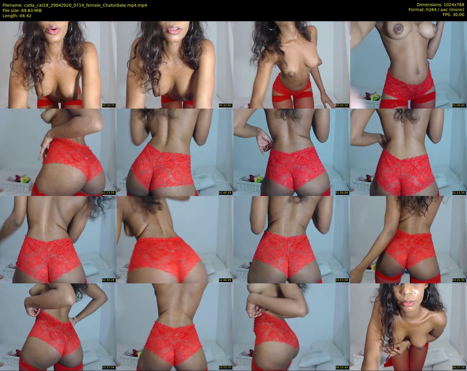 catta_cat18 — 5 minute Chaturbate female cam show recording, 720p, Apr 29, 2020