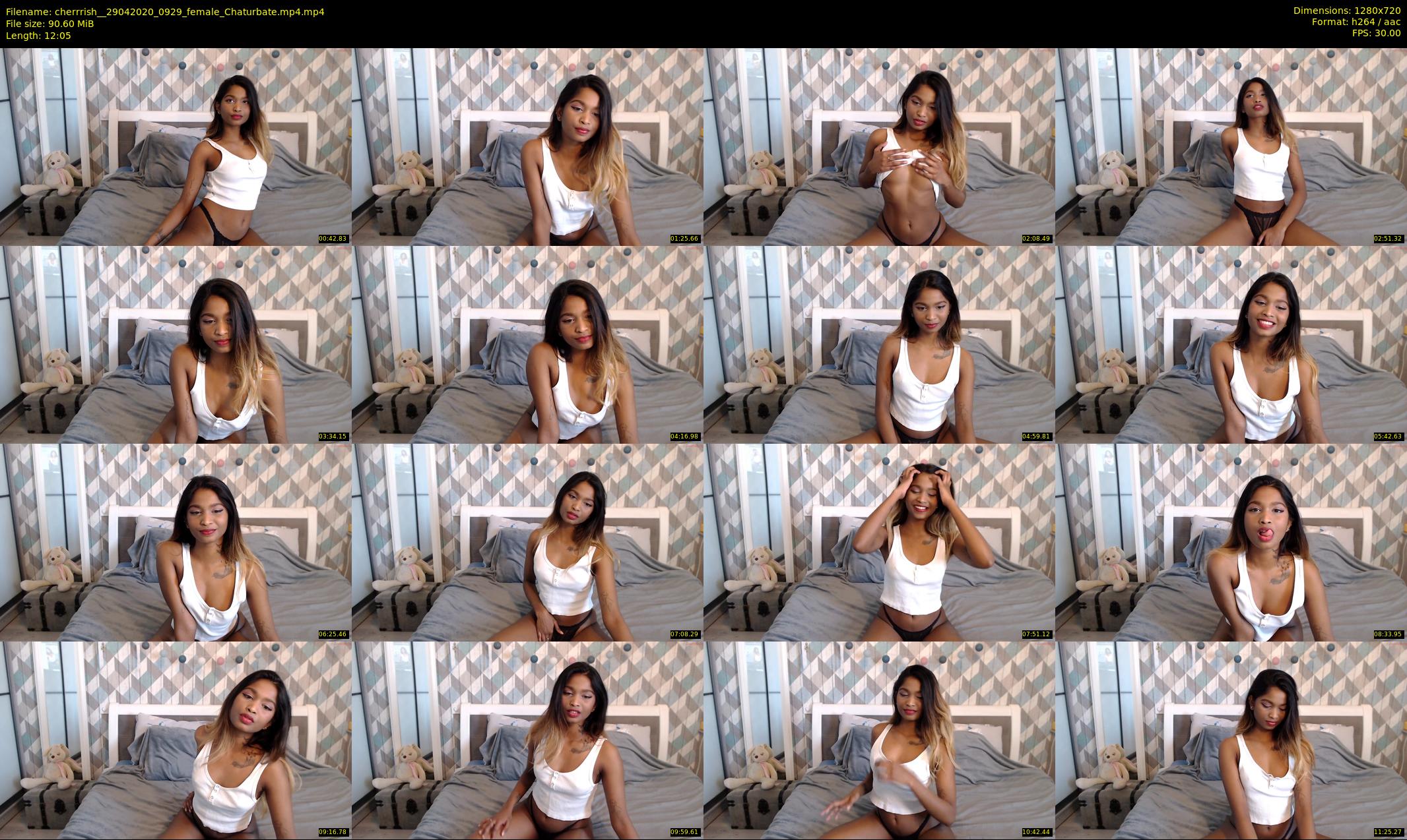 cherrrish_ — 13 minute Chaturbate female cam show recording, 720p, Apr 29, 2020