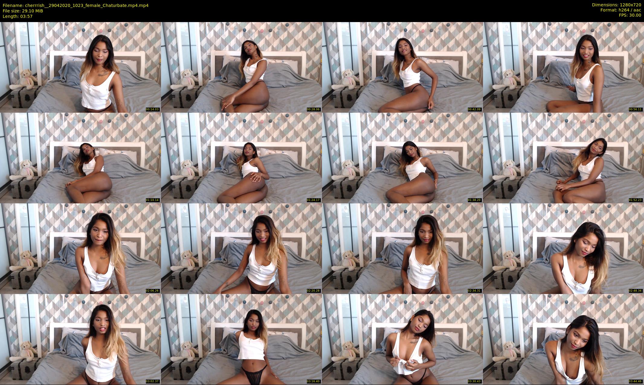 cherrrish_ — 4 minute Chaturbate female cam show recording, 720p, Apr 29, 2020