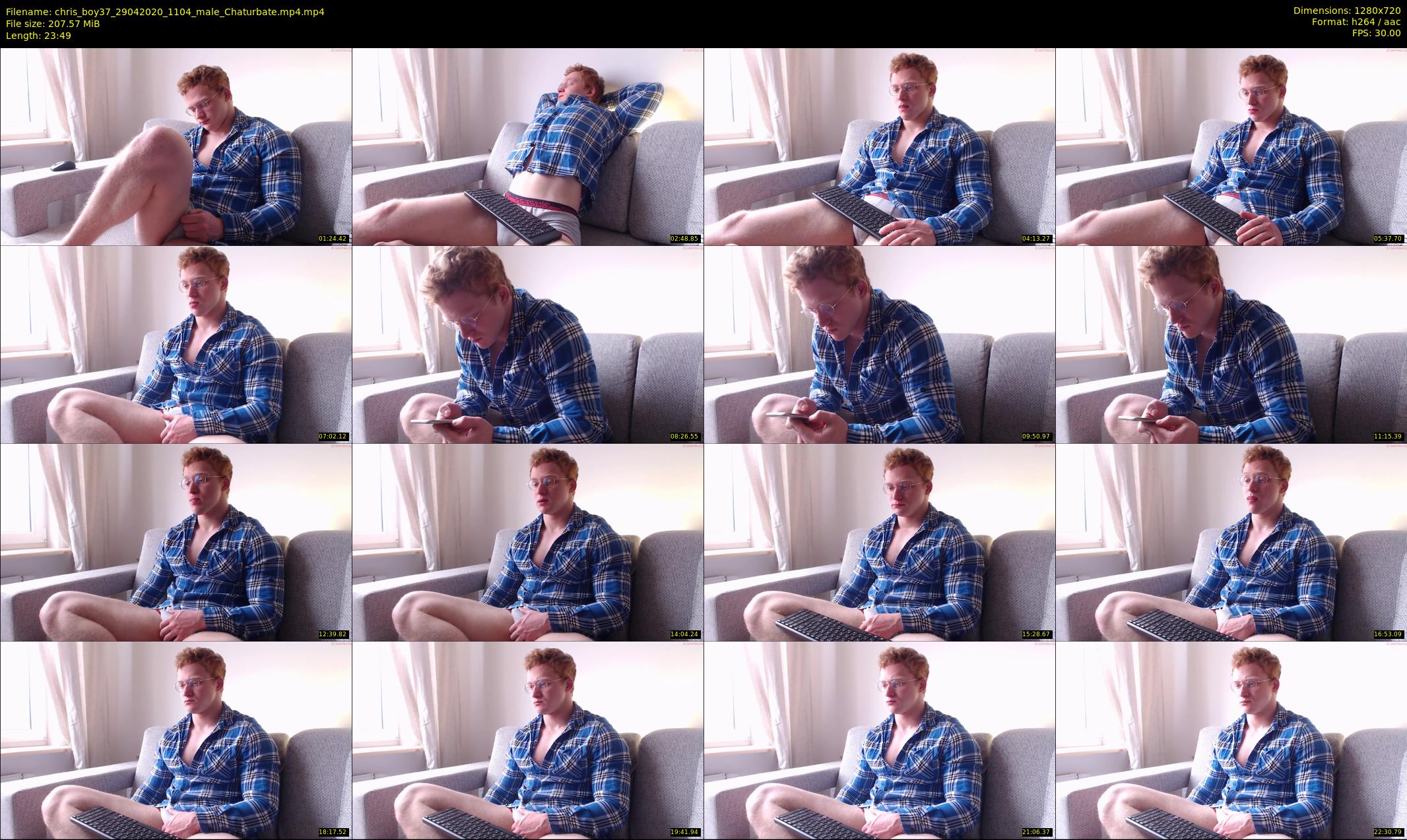 chris_boy37 — 24 minute Chaturbate male cam show recording, 720p, Apr 29, 2020
