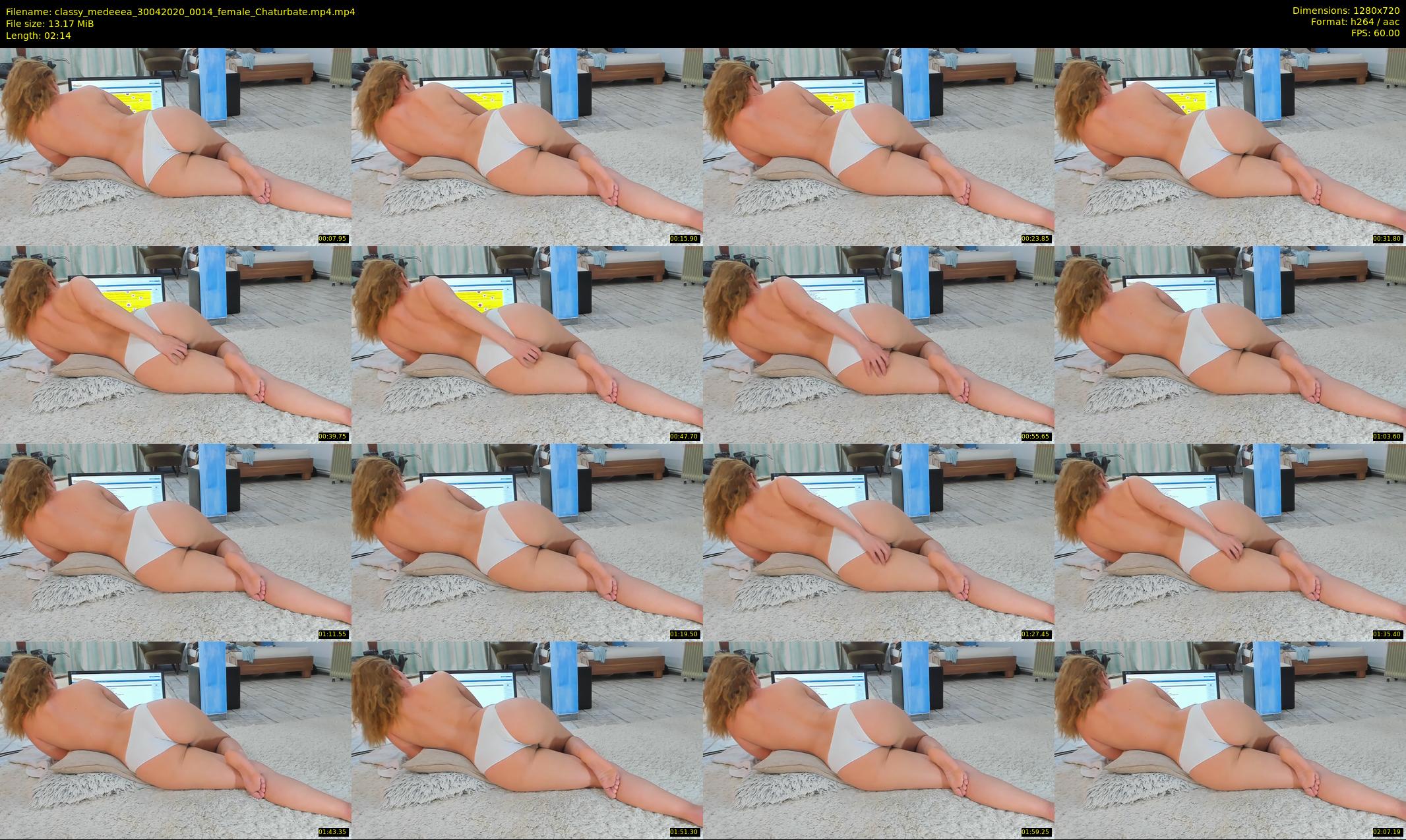 classy_medeeea — 3 minute Chaturbate female cam show recording, 720p, Apr 30, 2020