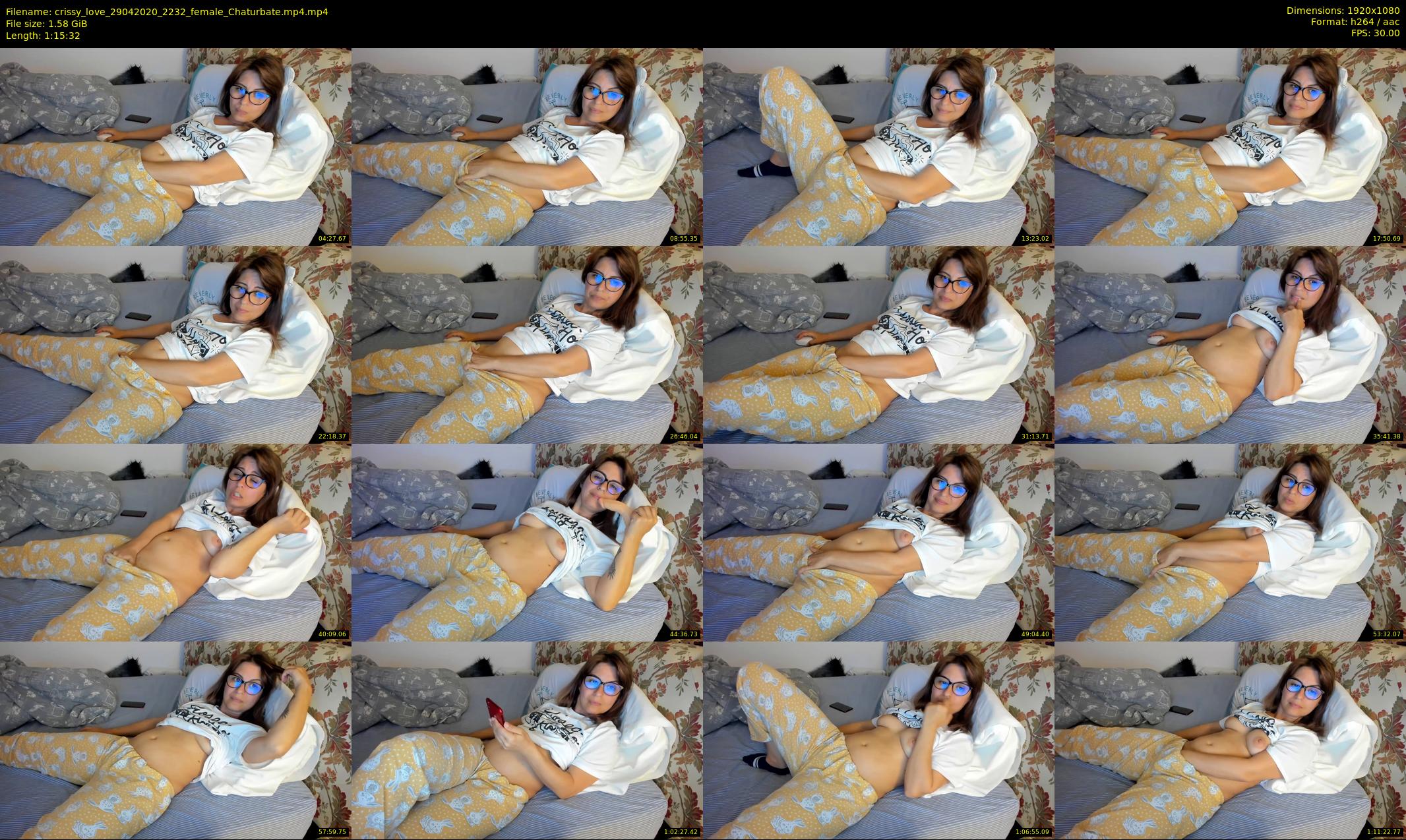 crissy_love — 76 minute Chaturbate female cam show recording, 1080p, Apr 29, 2020
