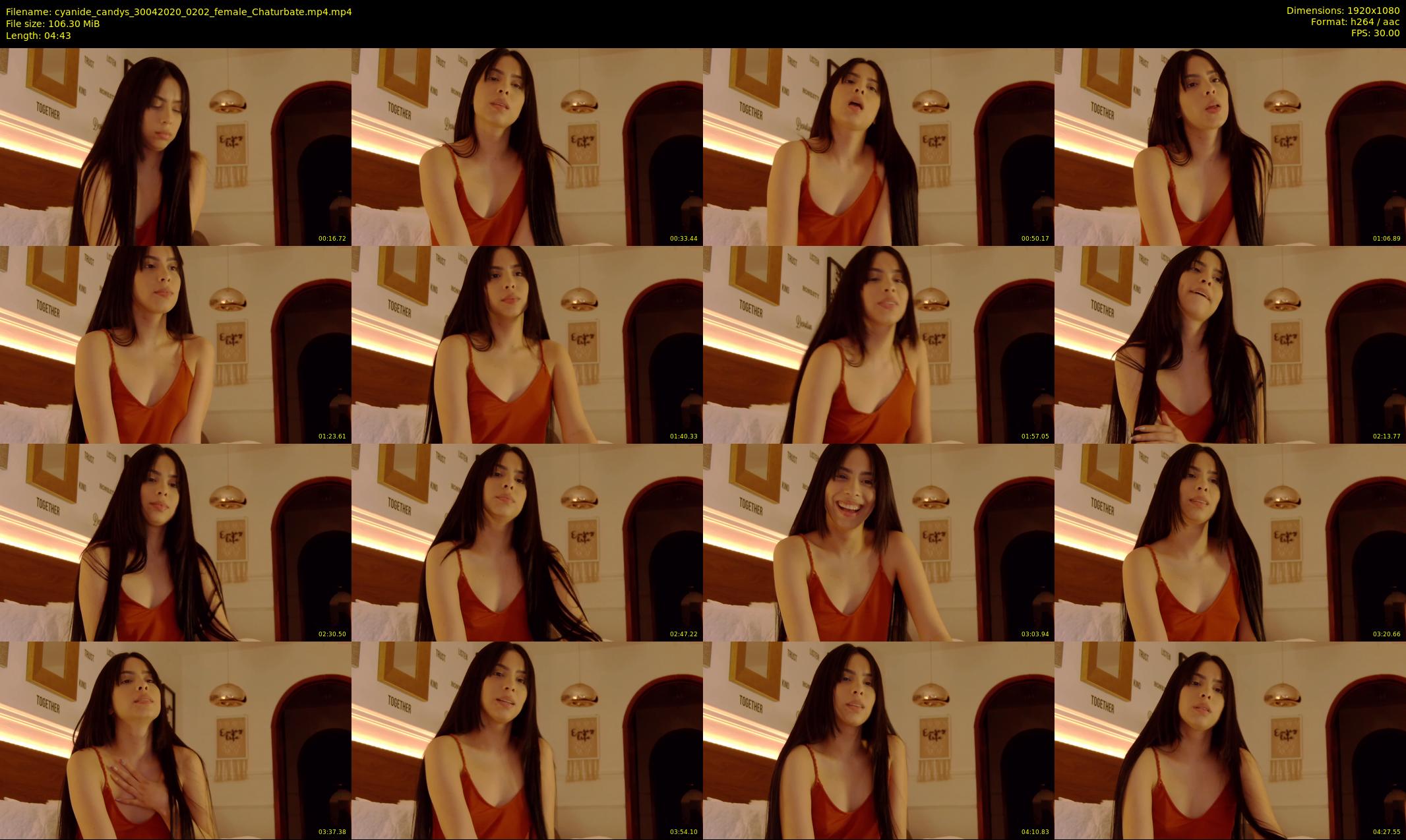 cyanide_candys — 5 minute Chaturbate female cam show recording, 1080p, Apr 30, 2020
