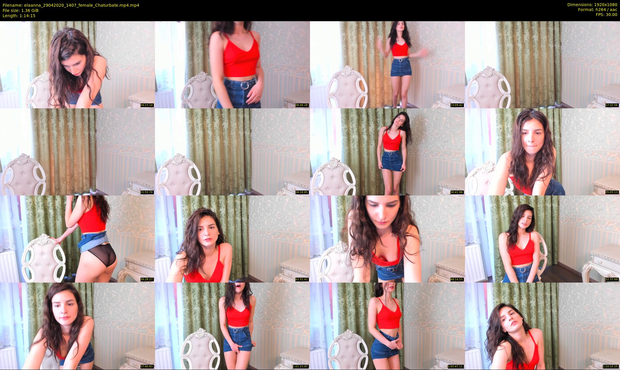 elaanna — 75 minute Chaturbate female cam show recording, 1080p, Apr 29, 2020