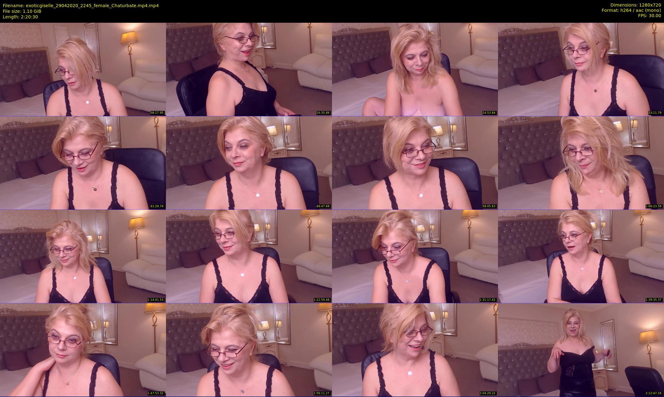 exoticgiselle — 141 minute Chaturbate female cam show recording, 720p, Apr 29, 2020
