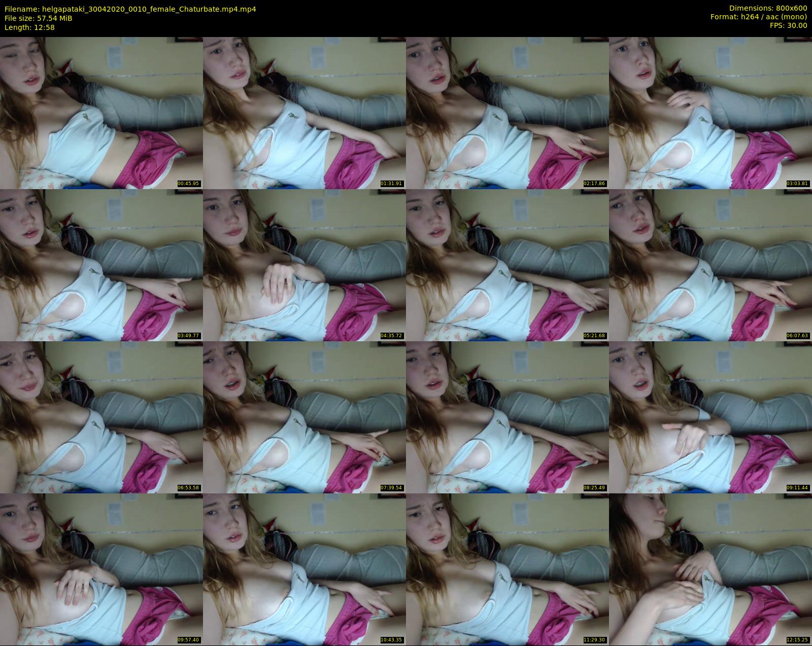 helgapataki — 13 minute Chaturbate female cam show recording, 480p, Apr 30, 2020