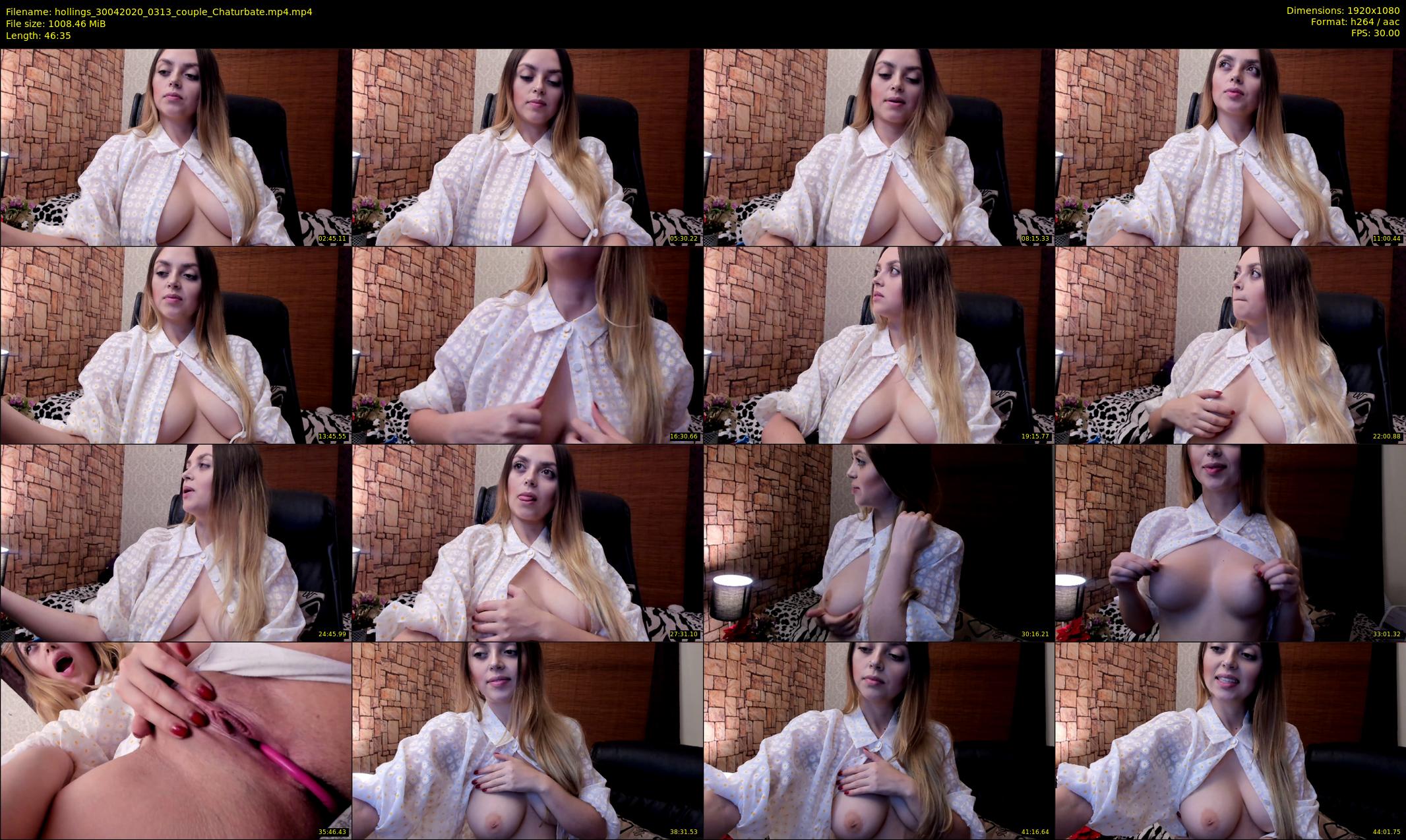 hollings — 47 minute Chaturbate couple cam show recording, 1080p, Apr 30, 2020