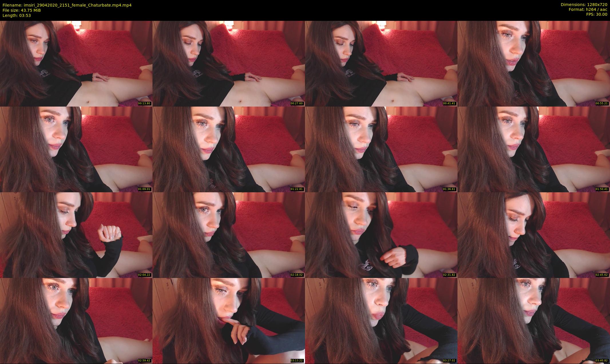 imsiri — 4 minute Chaturbate female cam show recording, 720p, Apr 29, 2020