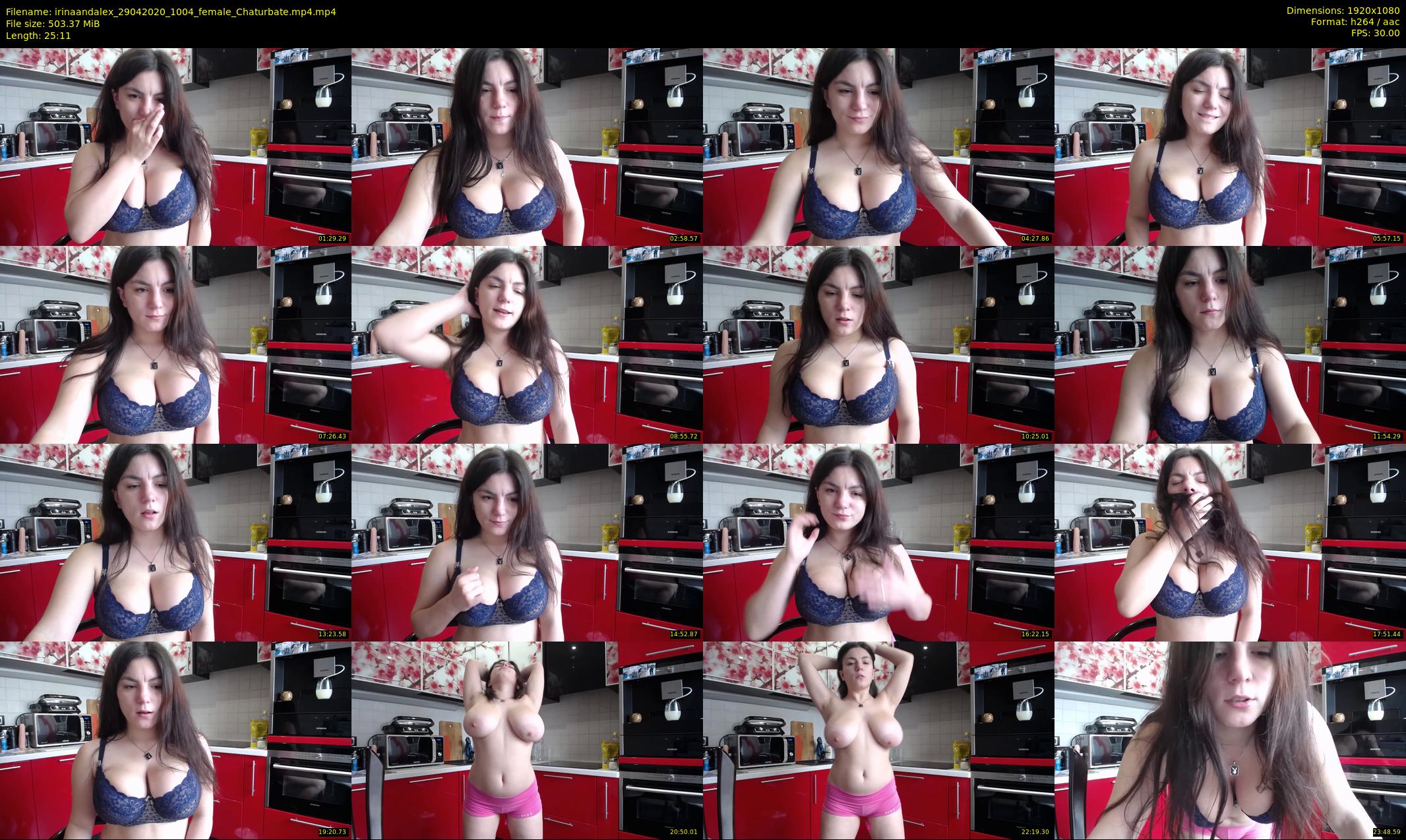 irinaandalex — 26 minute Chaturbate couple cam show recording, 1080p, Apr 29, 2020