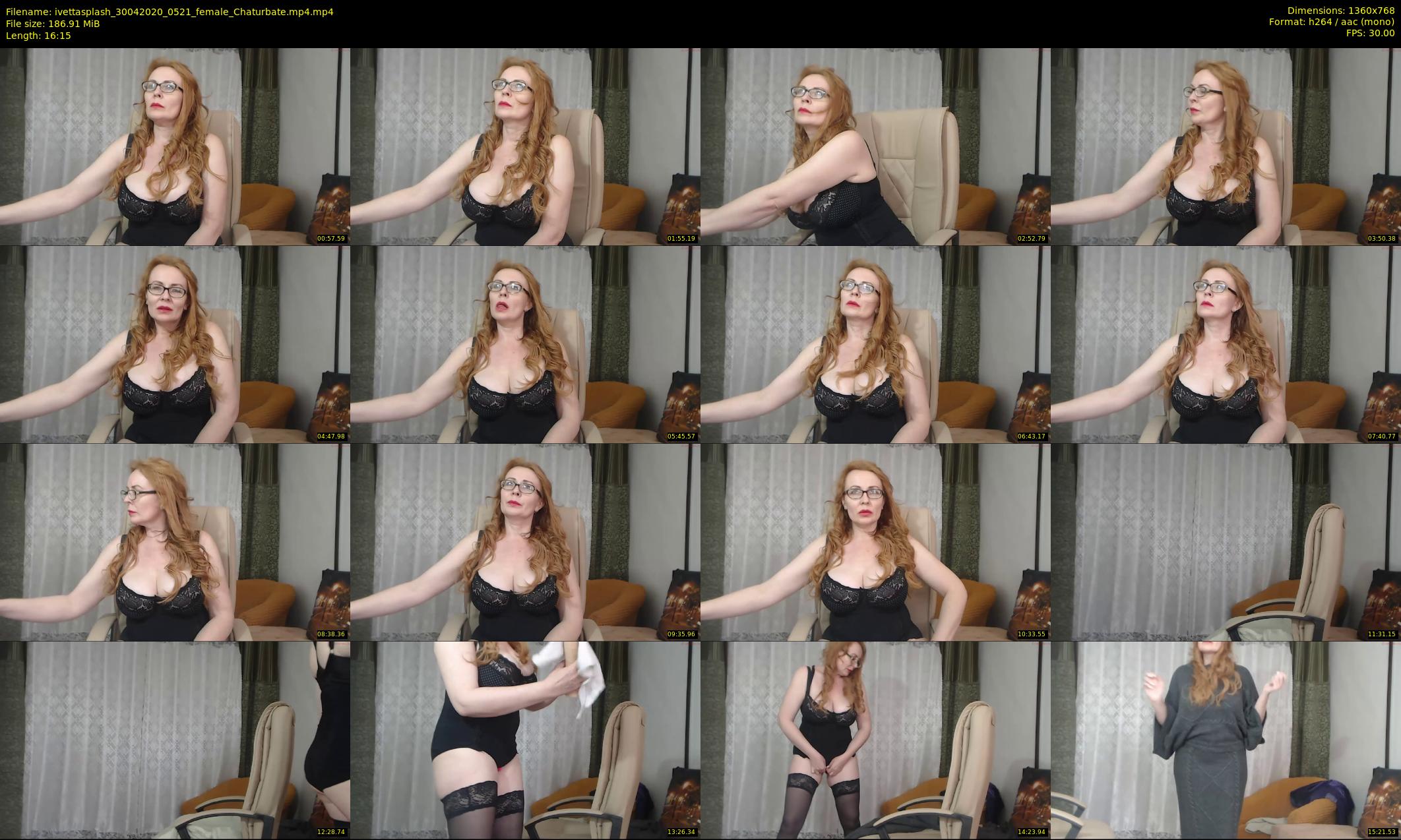 ivettasplash — 17 minute Chaturbate female cam show recording, 720p, Apr 30, 2020