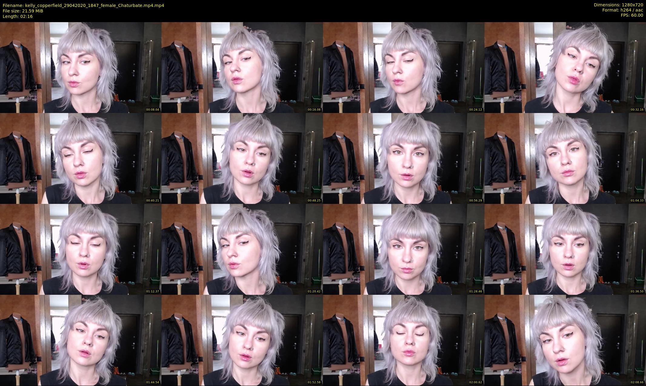 kelly_copperfield — 3 minute Chaturbate female cam show recording, 720p, Apr 29, 2020