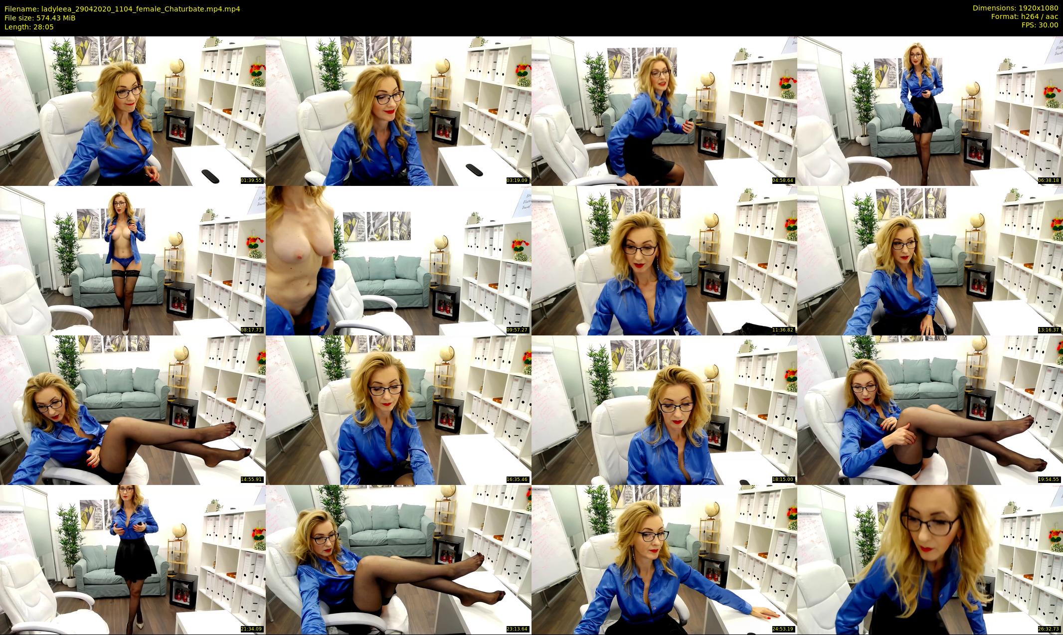 ladyleea — 29 minute Chaturbate female cam show recording, 1080p, Apr 29, 2020