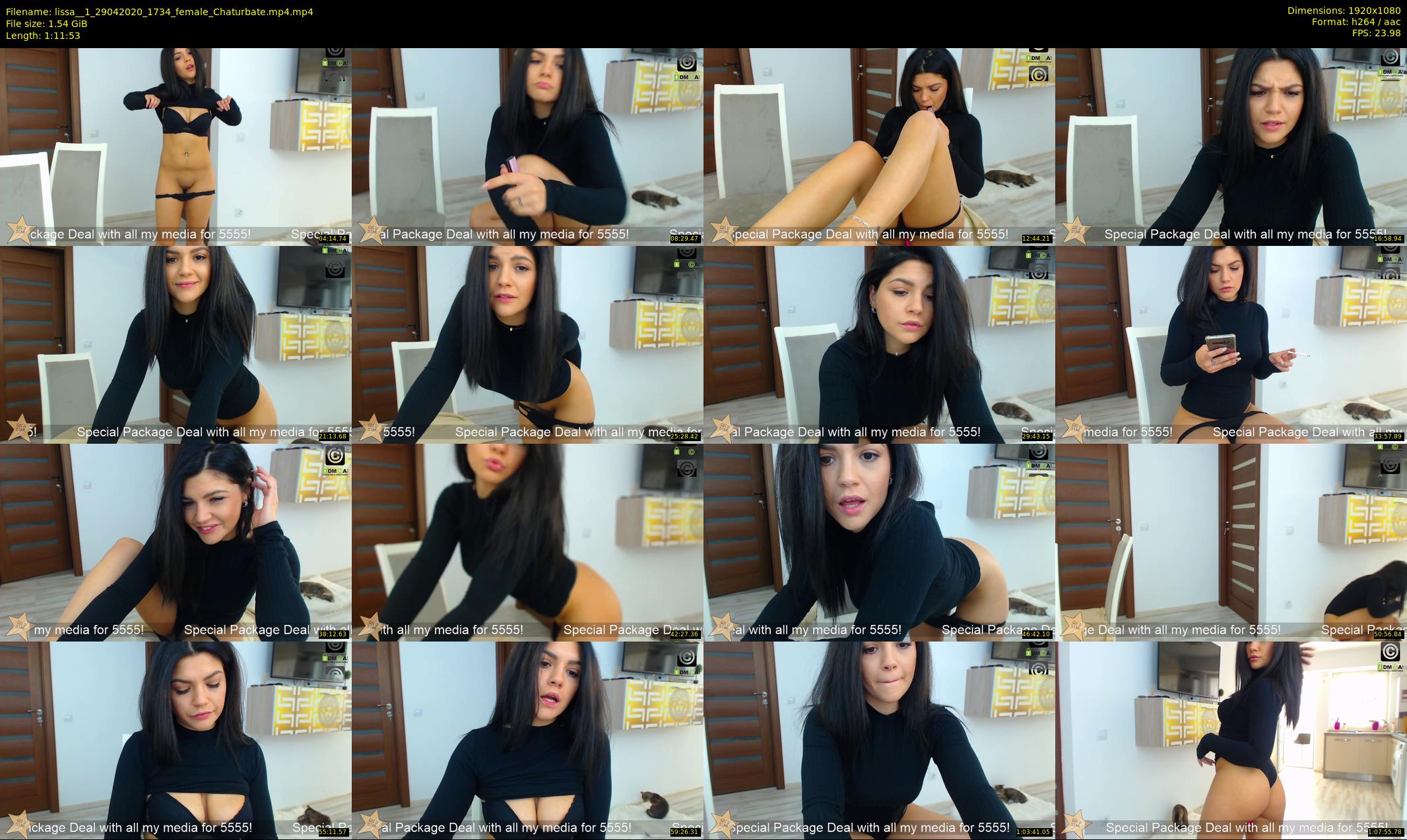 lissa__1 — 72 minute Chaturbate female cam show recording, 1080p, Apr 29, 2020