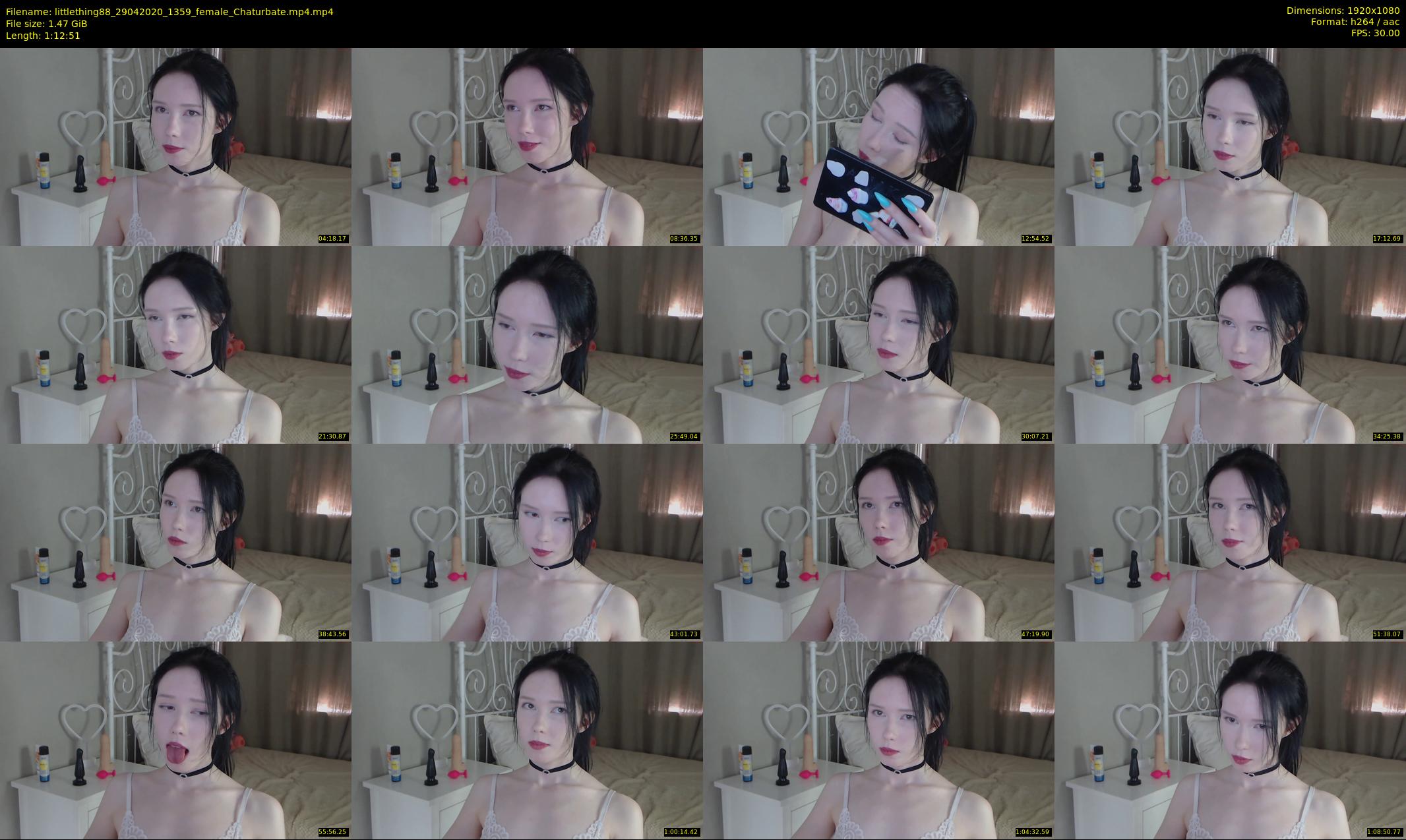 littlething88 — 73 minute Chaturbate female cam show recording, 1080p, Apr 29, 2020