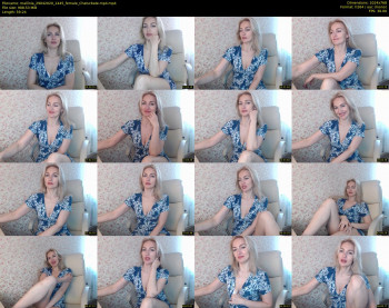 mallinia — 60 minute Chaturbate female cam show recording, 720p, Apr 29, 2020