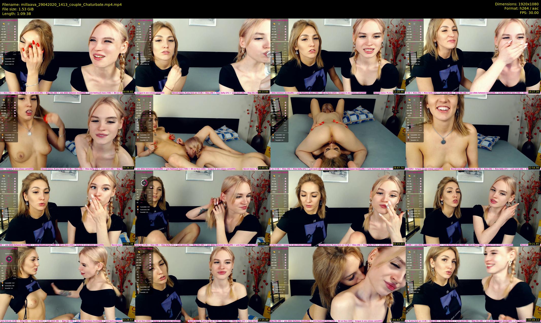 millaava — 70 minute Chaturbate female cam show recording, 1080p, Apr 29, 2020