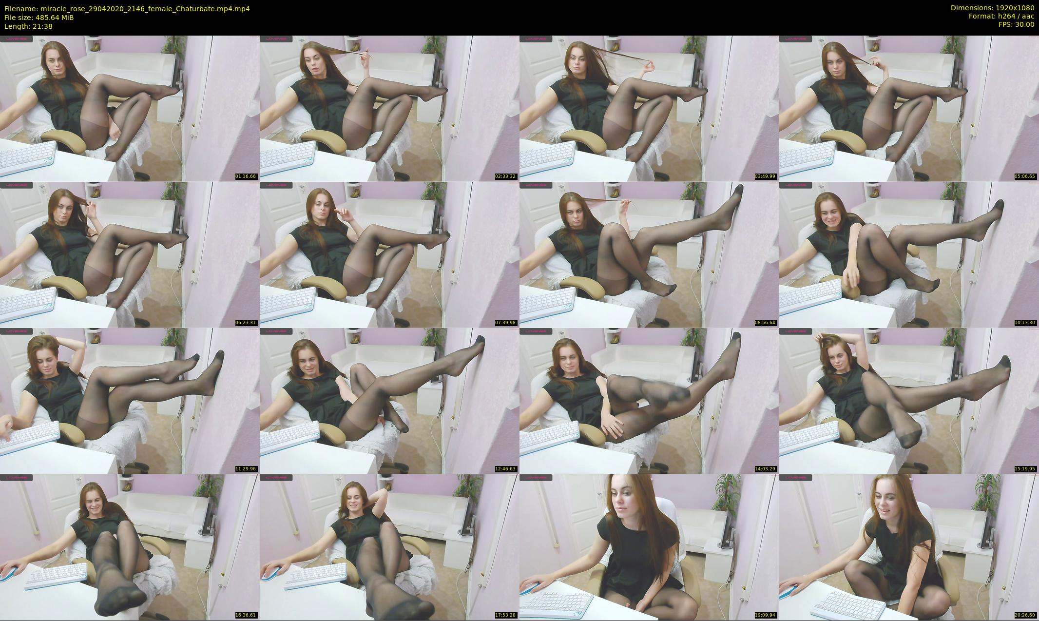 miracle_rose — 22 minute Chaturbate female cam show recording, 1080p, Apr 29, 2020