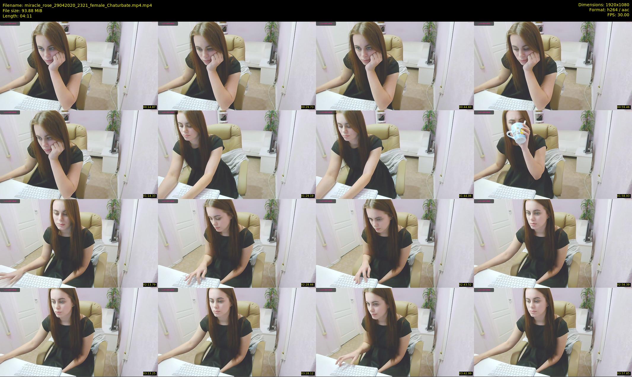 miracle_rose — 5 minute Chaturbate female cam show recording, 1080p, Apr 29, 2020