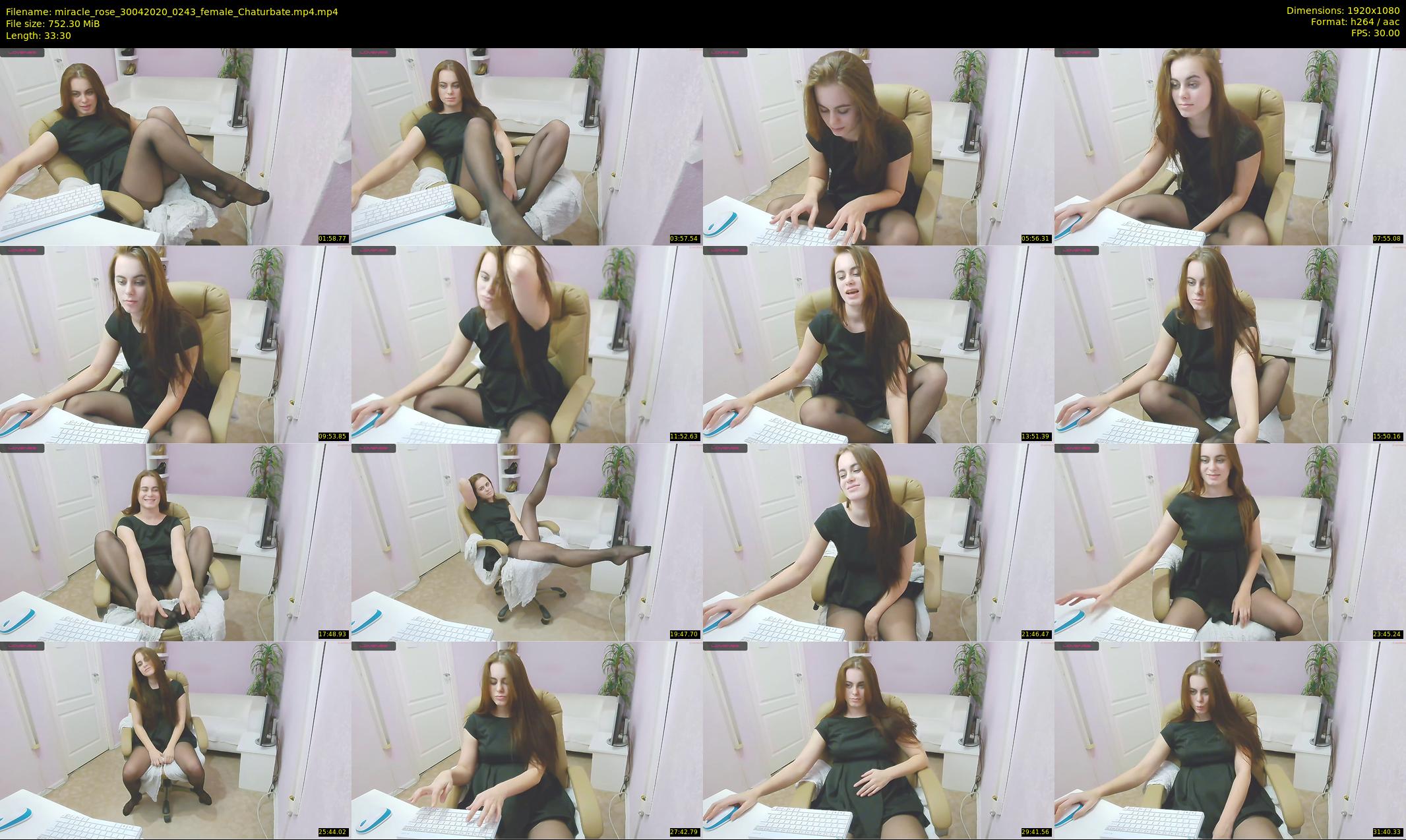 miracle_rose — 34 minute Chaturbate female cam show recording, 1080p, Apr 30, 2020