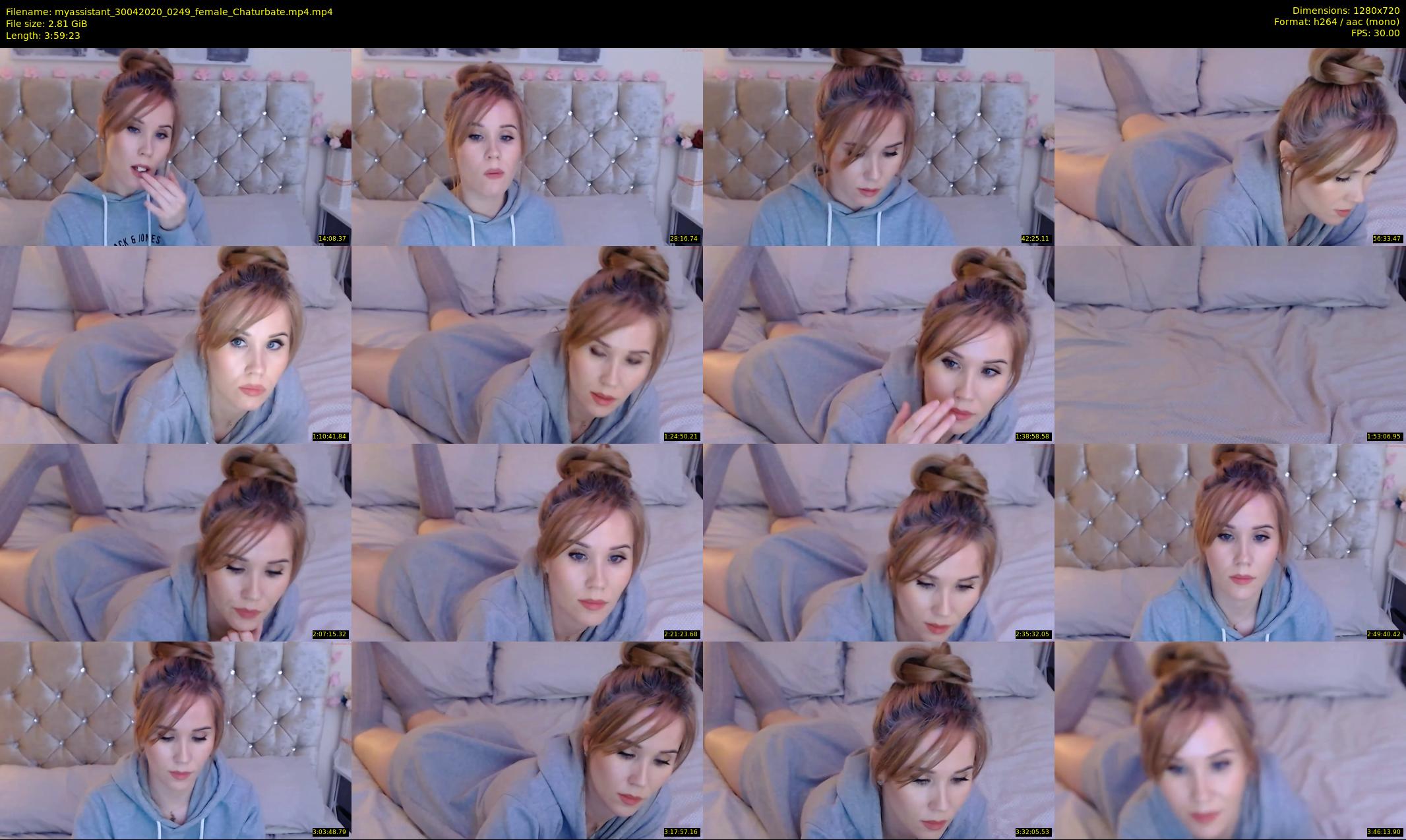 myassistant — 240 minute Chaturbate female cam show recording, 720p, Apr 30, 2020